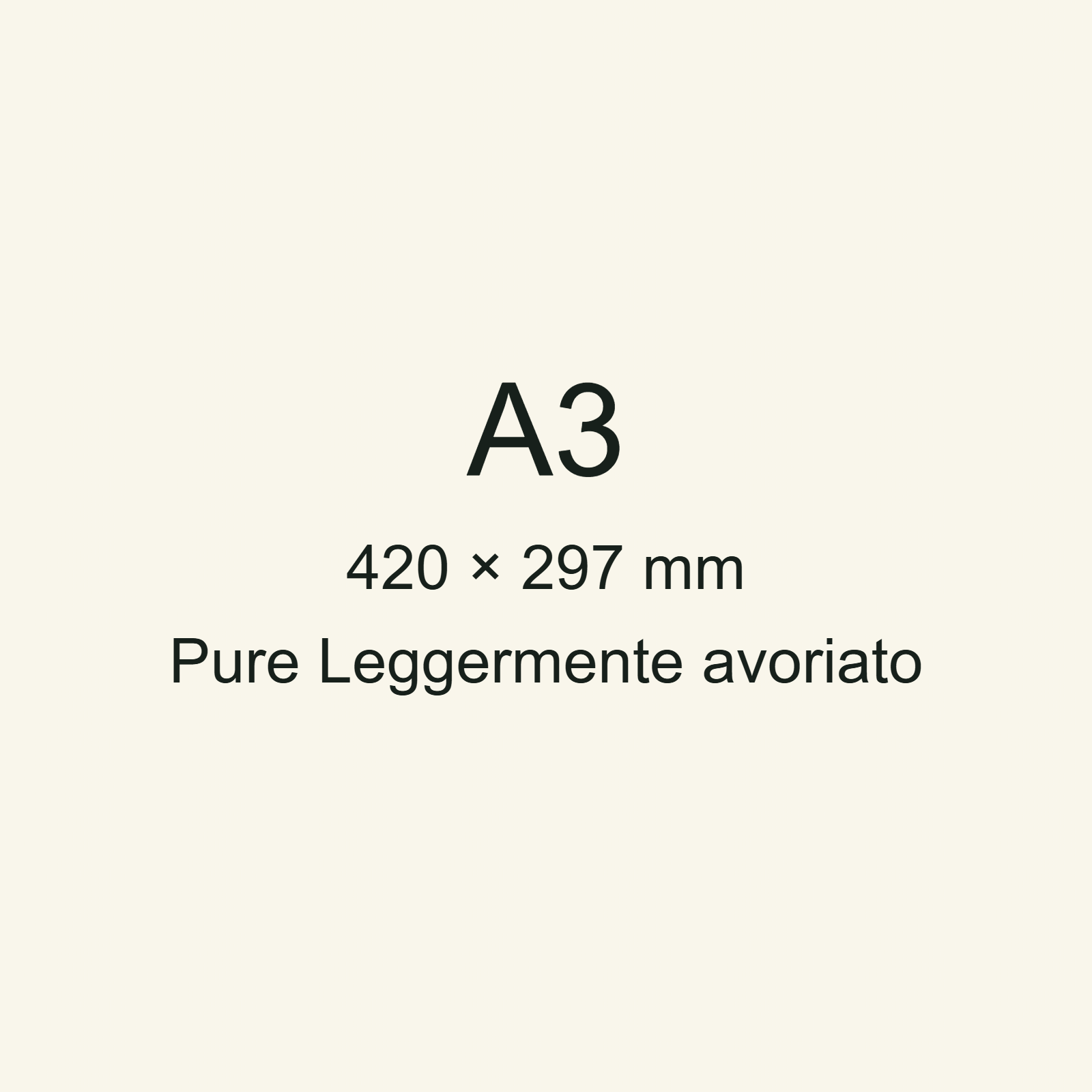 CartoncinoPure, Munken, AvorioChiaro, 120gr, a3 bra1743a3 - immagine aggiuntiva
