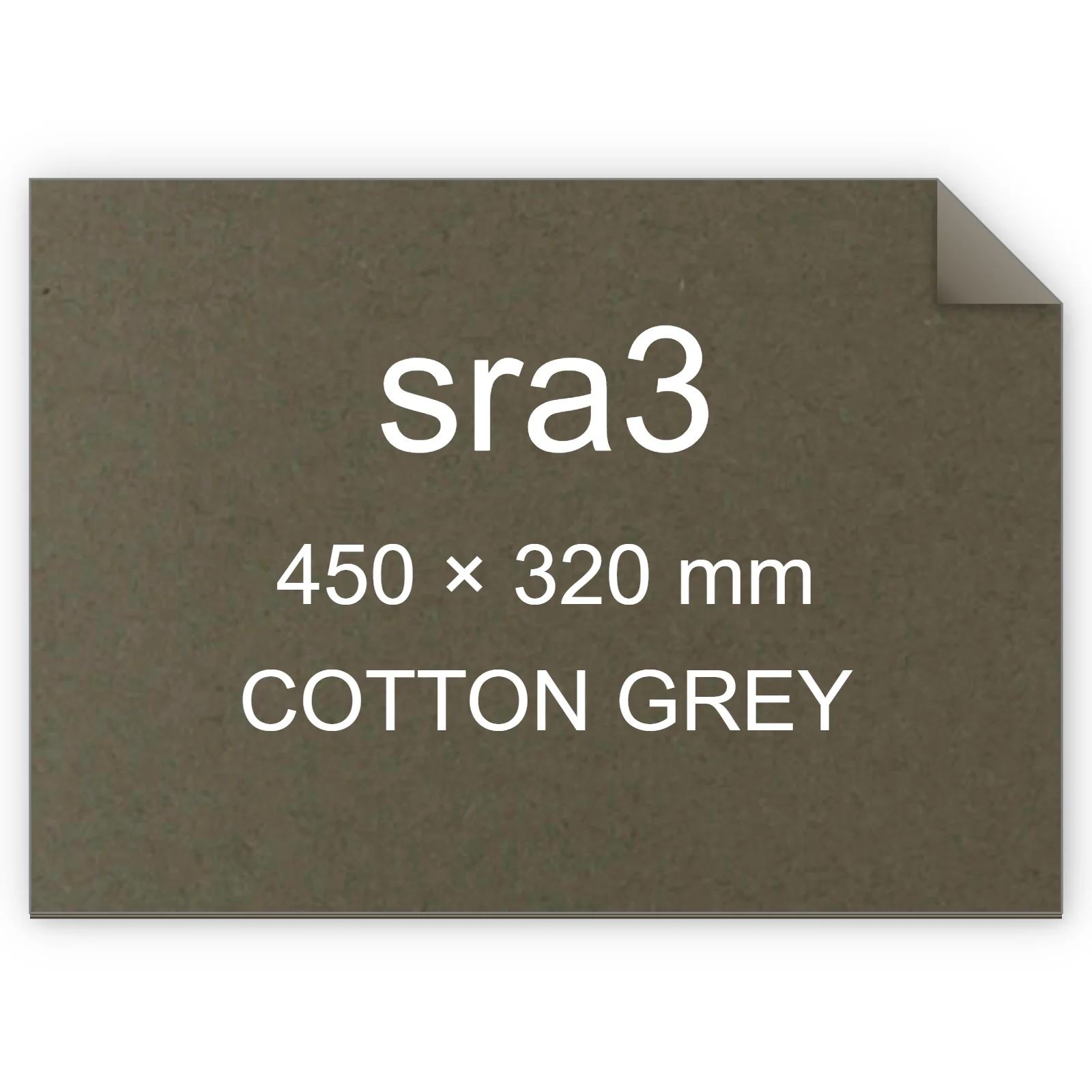 Cartoncino Favini, Refit, 250 g/m², sra3, COTTON GREY bra6734sra3