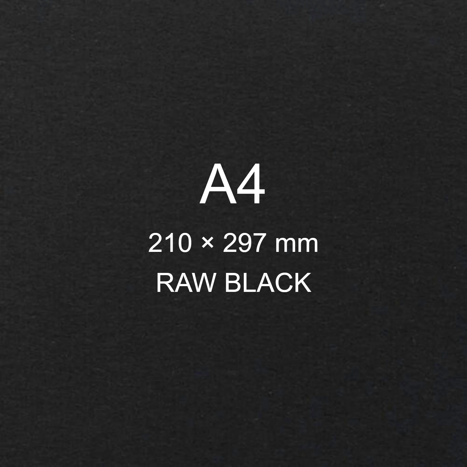 Cartoncino Favini, Shiro Echo Raw, 200 g/m², A4, RAW BLACK bra6652 - immagine aggiuntiva
