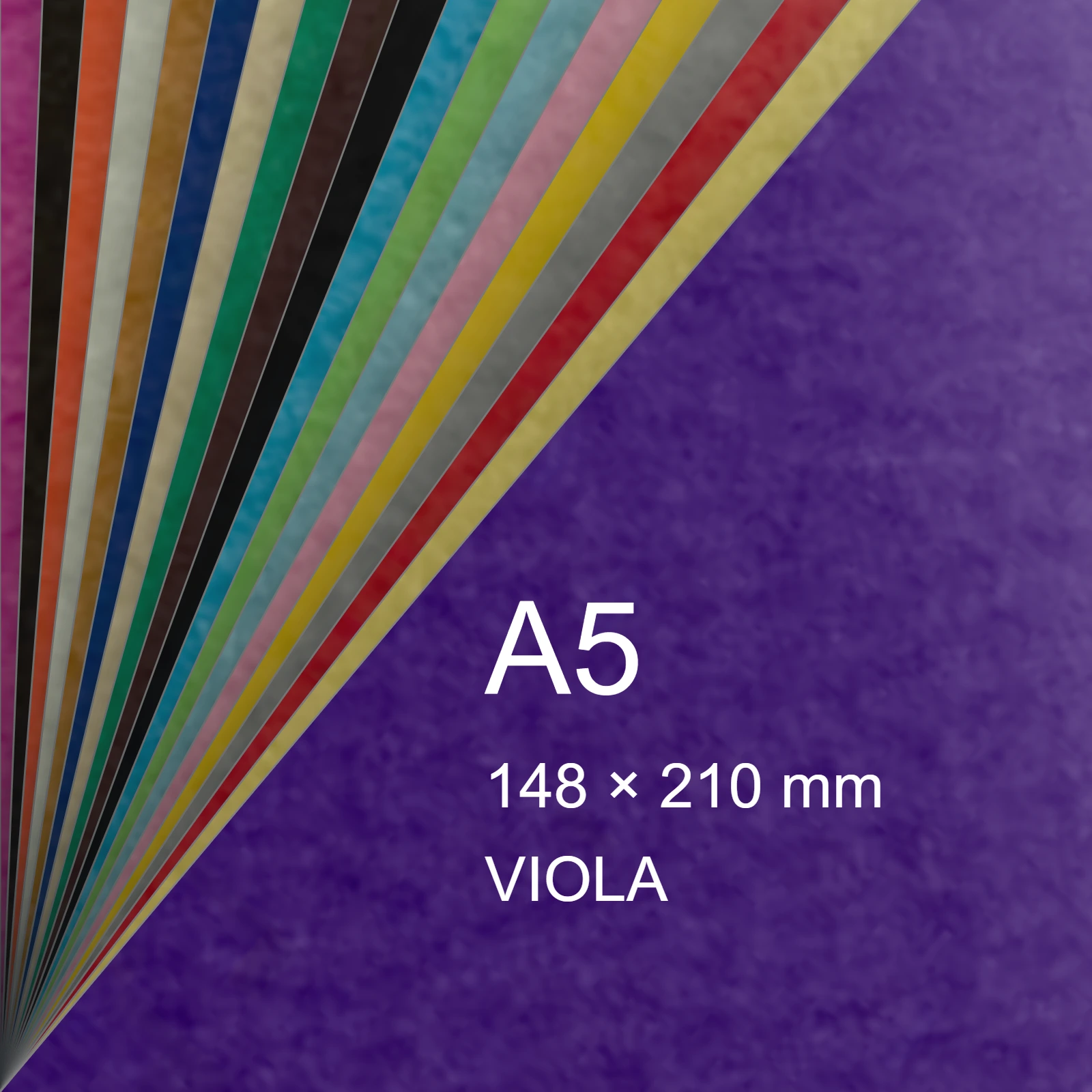 Cartoncino Favini, Prisma Plastificato, 250 g/m², A5, VIOLA bra1320A5 - immagine aggiuntiva