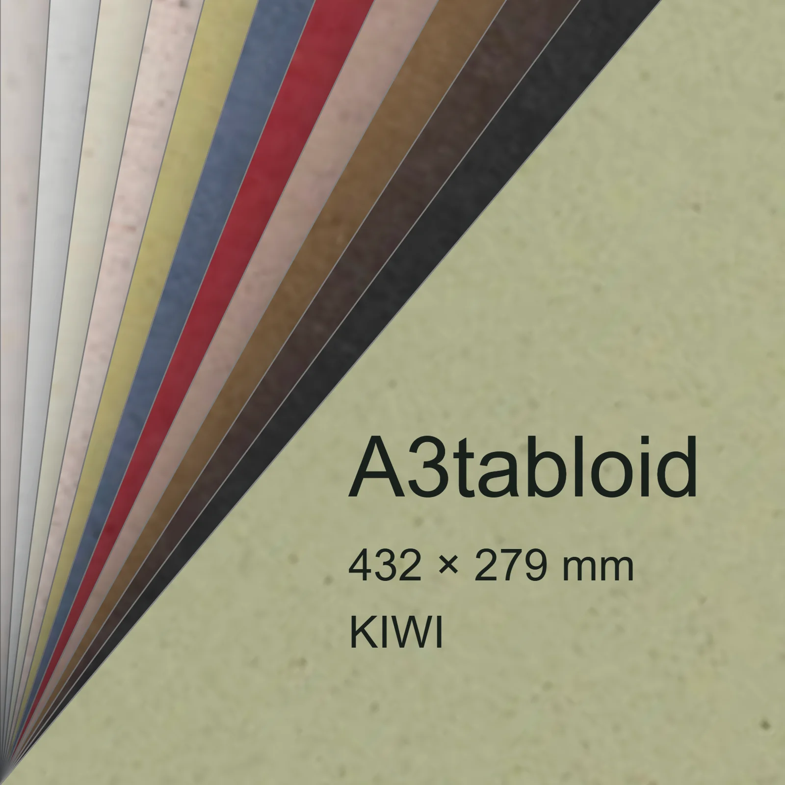 Cartoncino Favini, Crush, 350 g/m², A3tabloid, KIWI bra6712a3tabloid - immagine aggiuntiva