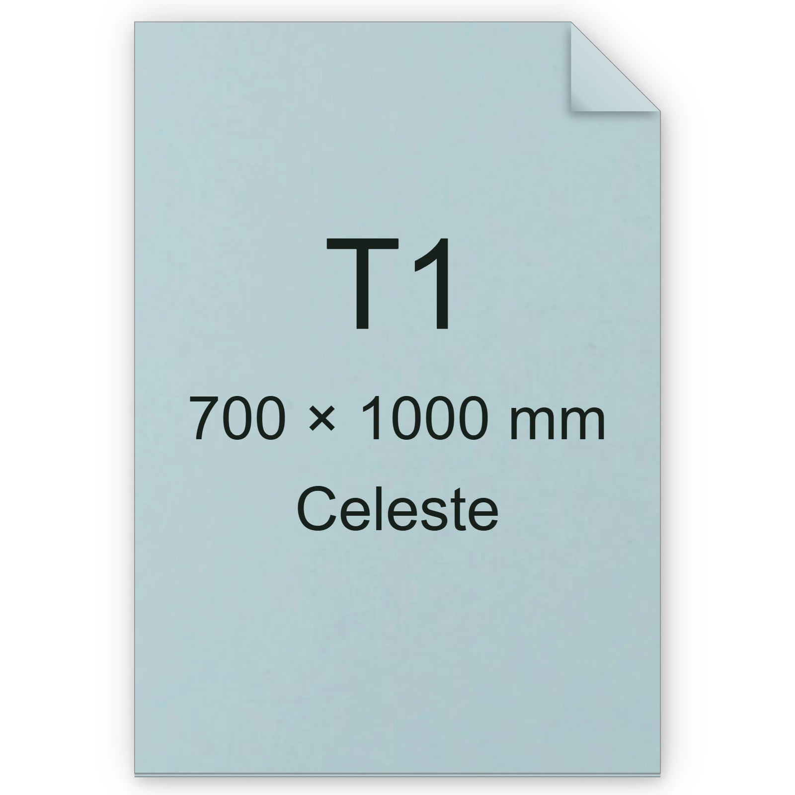 Cartoncino Favini, Burano, 140 g/m², T1, CELESTE 03 bra835T1