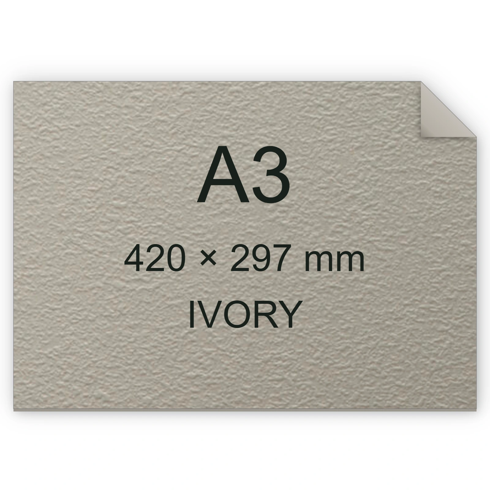 Cartoncino Favini, Tokyo, 120 g/m², A3, IVORY bra6603a3