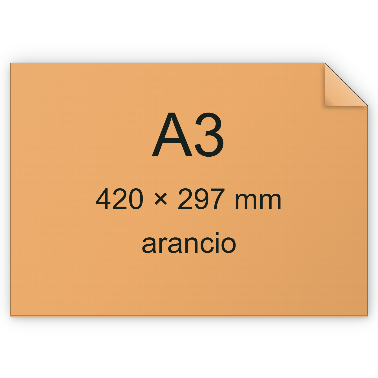 Cartoncino ManilaFormosa ARANCIO, a3, 140gr bra524a3