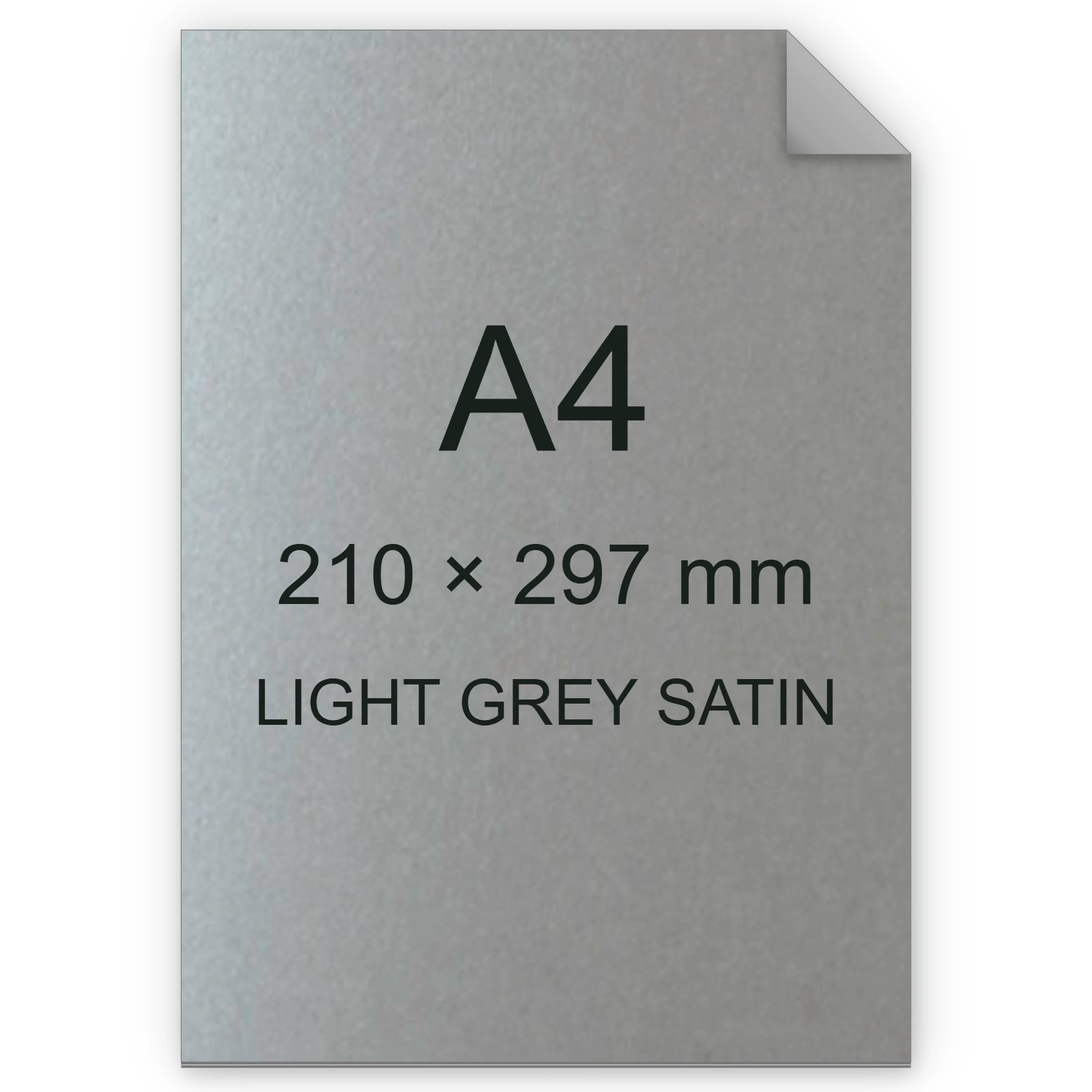 Cartoncino Favini, Majestic Satin, 290 g/m², A4, LIGHT GREY SATIN BRA980