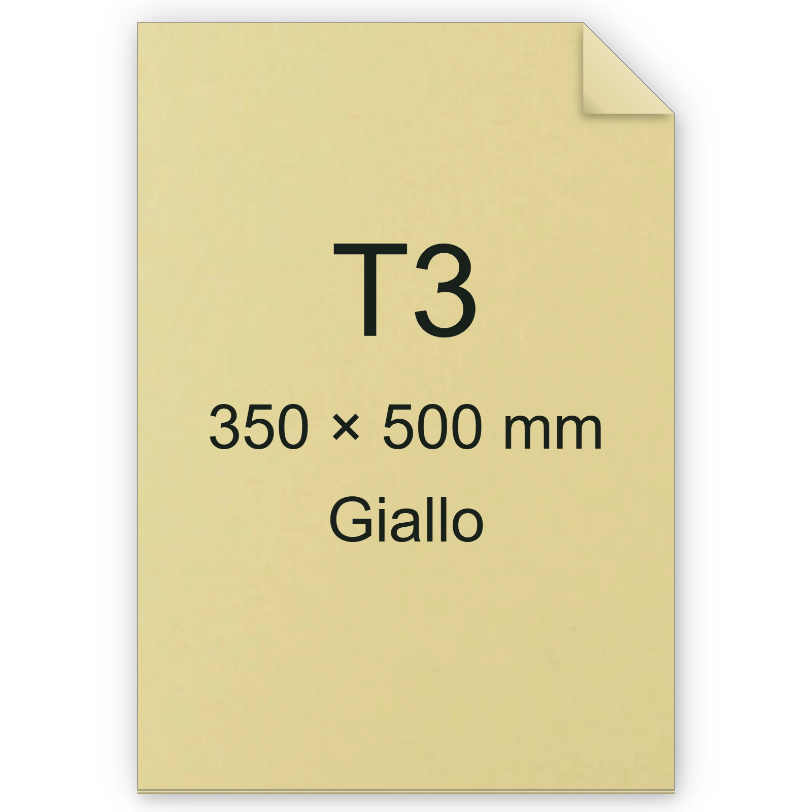 Cartoncino Favini, Burano, 120 g/m², T3, GIALLO 07 bra794T3