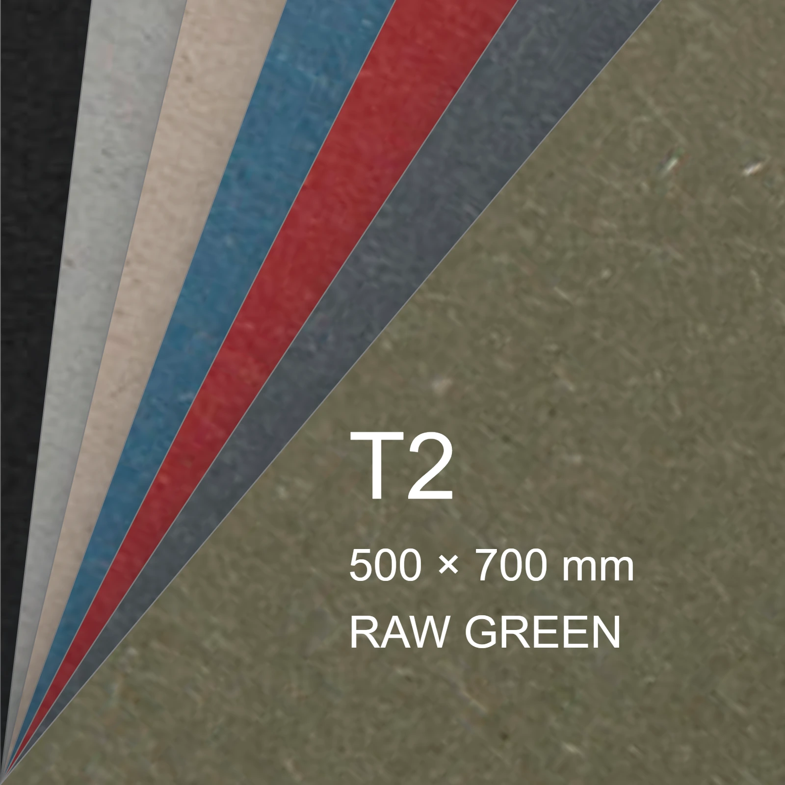 Cartoncino Favini, Shiro Echo Raw, 250 g/m², T2, RAW GREEN bra6664t2 - immagine aggiuntiva