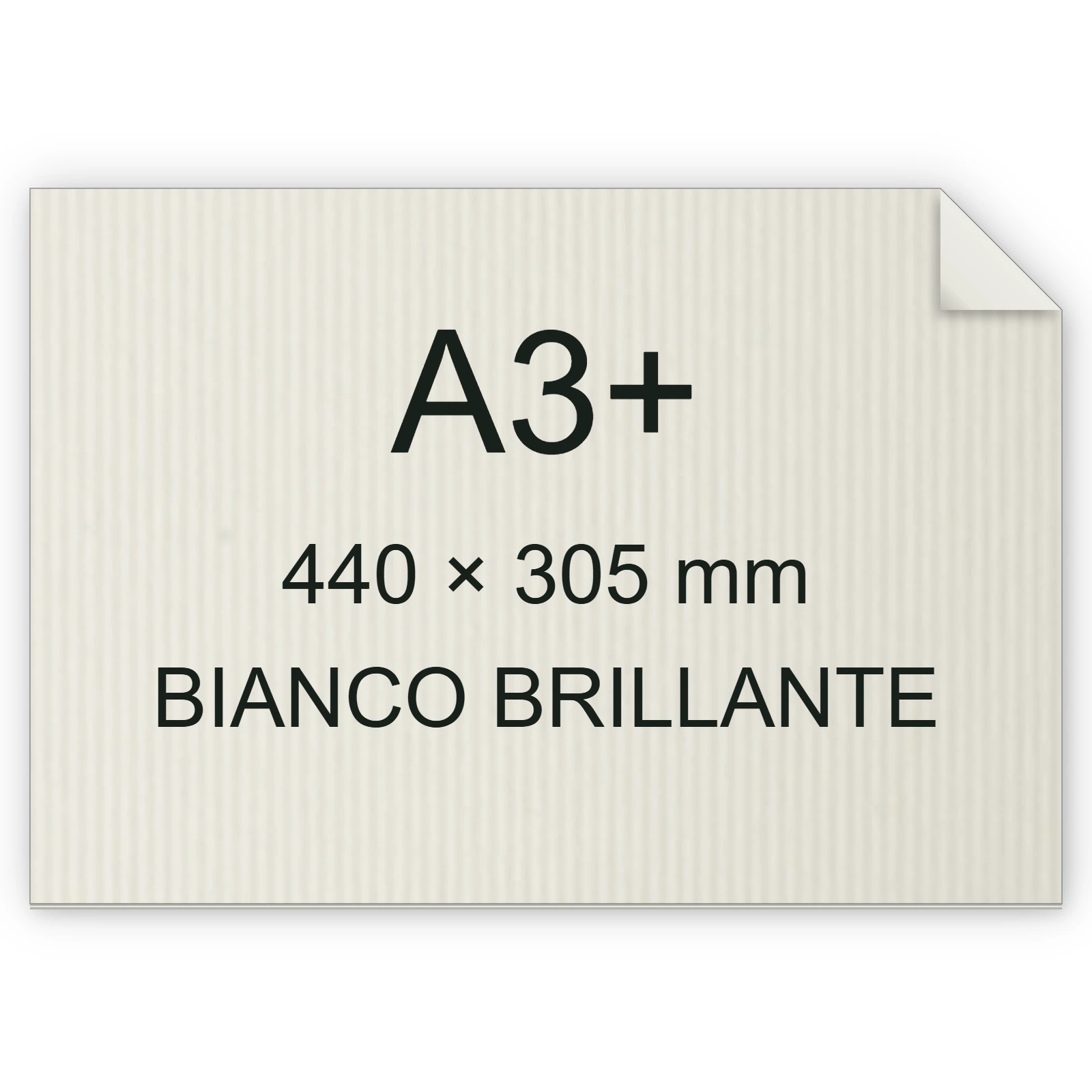 Cartoncino Favini, Twill, 240 g/m², A3+, BIANCO BRILLANTE bra689a3+
