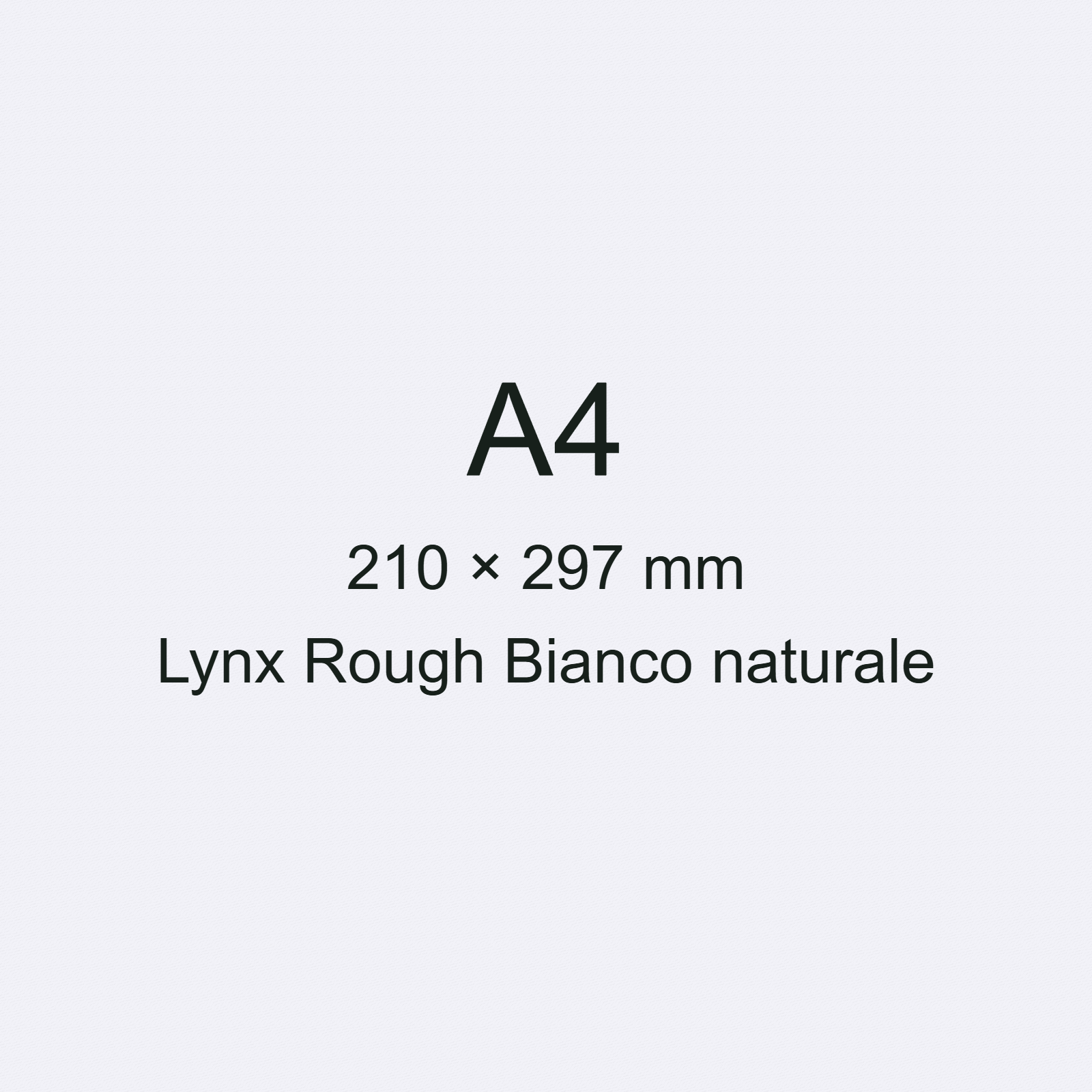 Carta Lynx Rough, Munken, BiancoNATURALE, 150gr, A4 BRA2579 - immagine aggiuntiva
