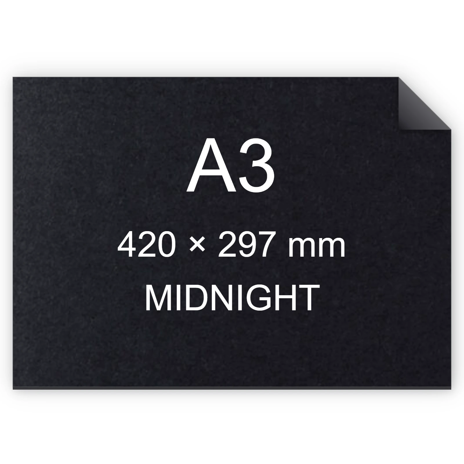 Cartoncino Favini, Remake, 120 g/m², A3, MIDNIGHT BRA257A3