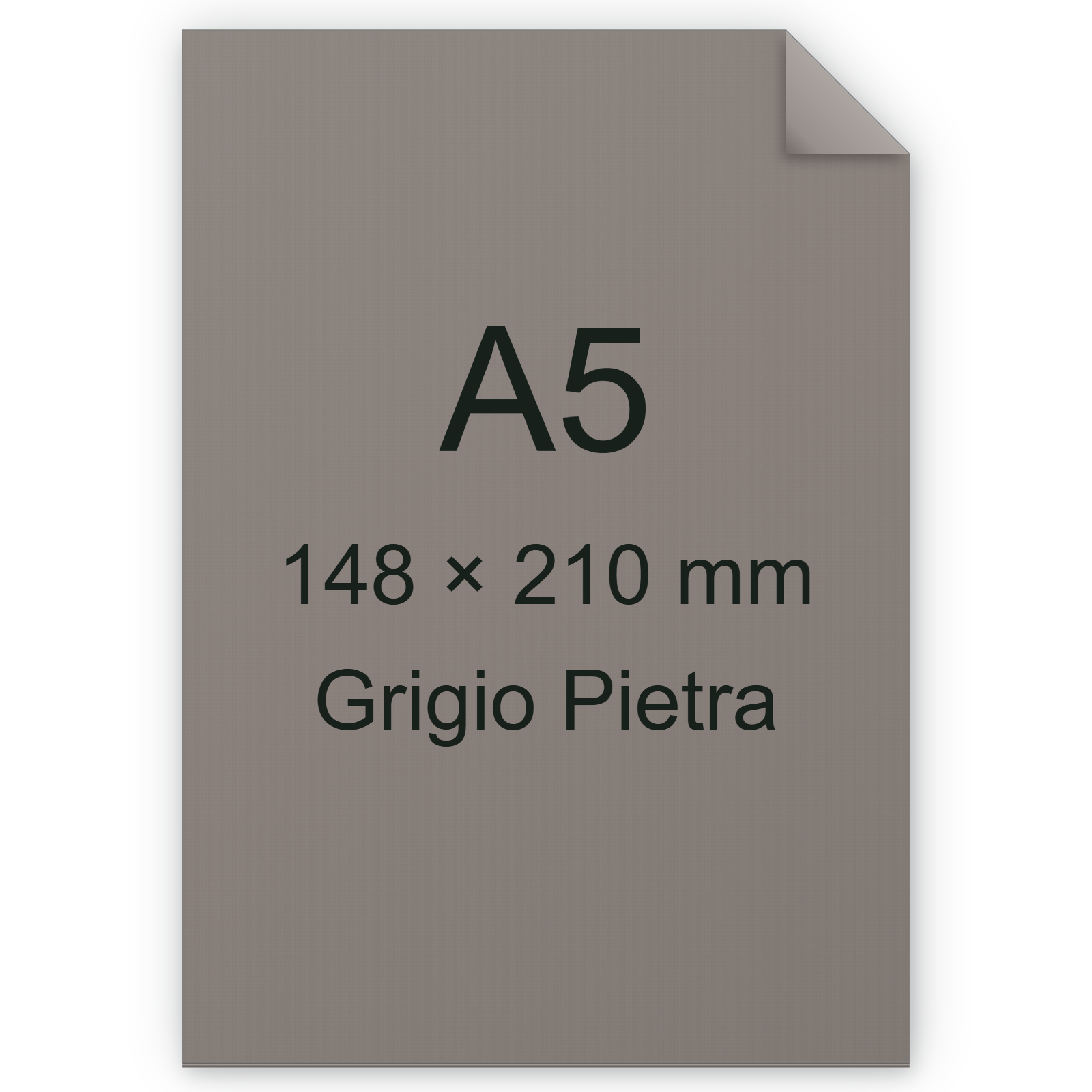 Cartoncino Favini, Burano, 200 g/m², A5, GRIGIO PIETRA 14 BRA1812a5