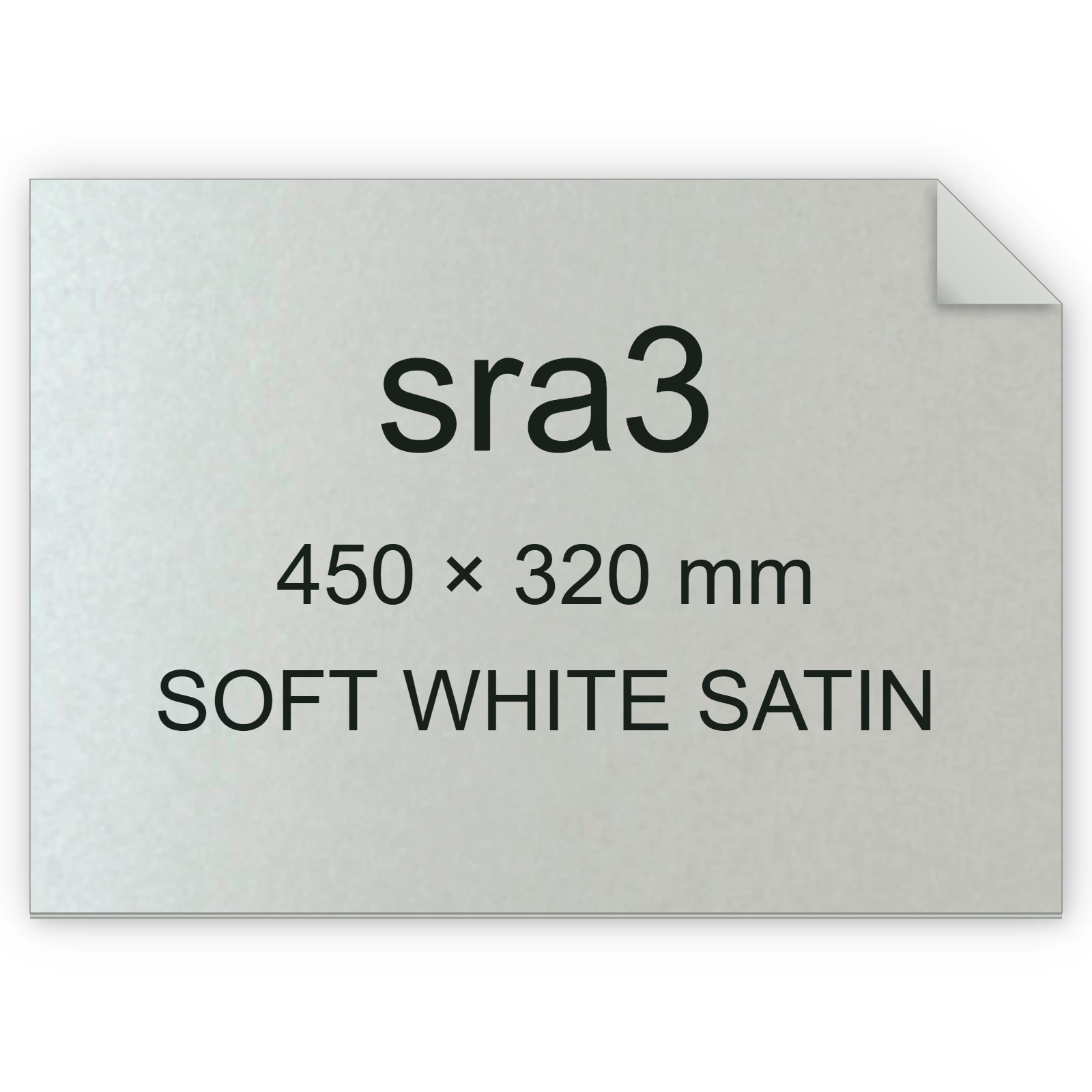 Cartoncino Favini, Majestic Satin, 290 g/m², SRA3, SOFT WHITE SATIN bra799sra3