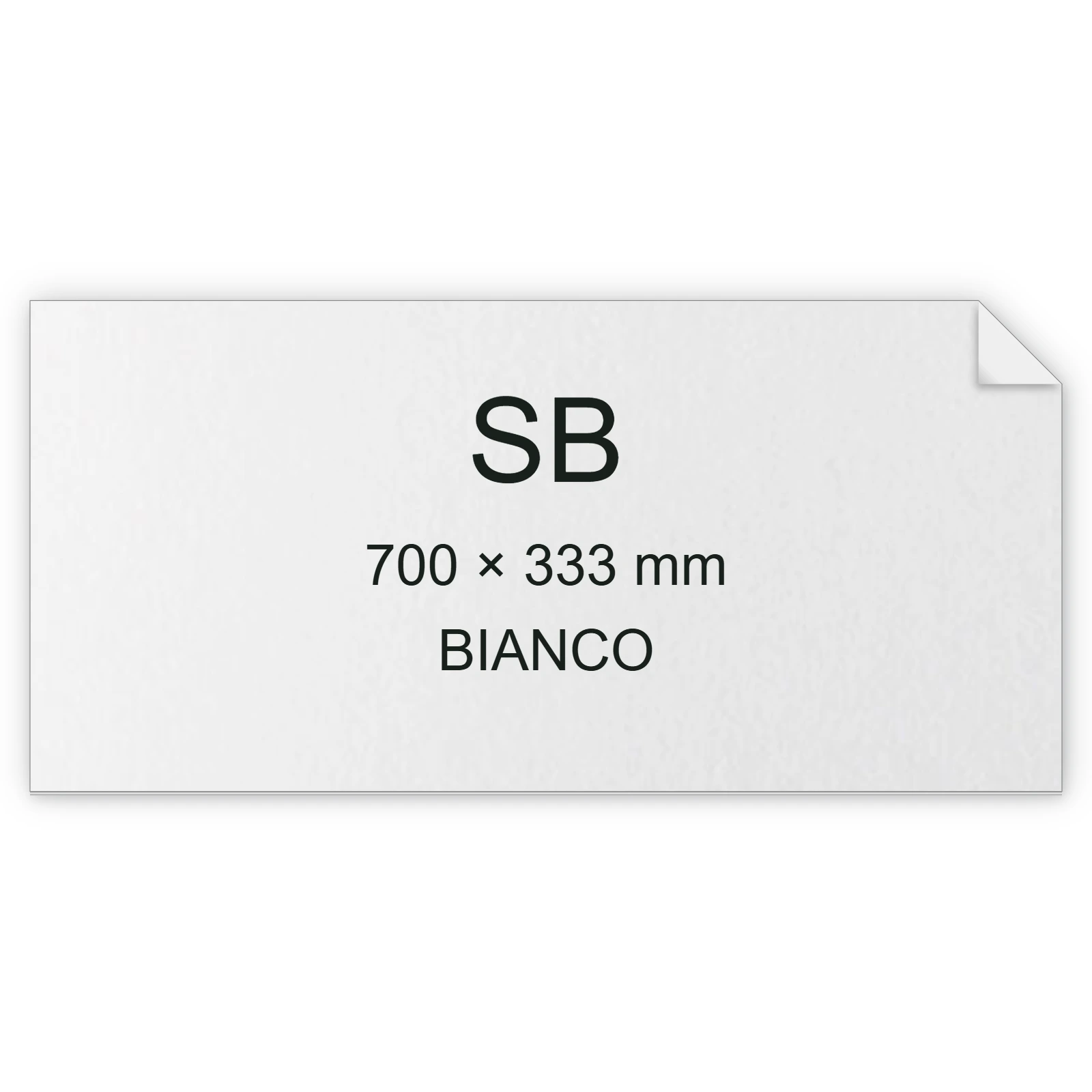 Cartoncino Favini, Sumo (1 mm), 700 g/m², SB, BIANCO BRA67sb