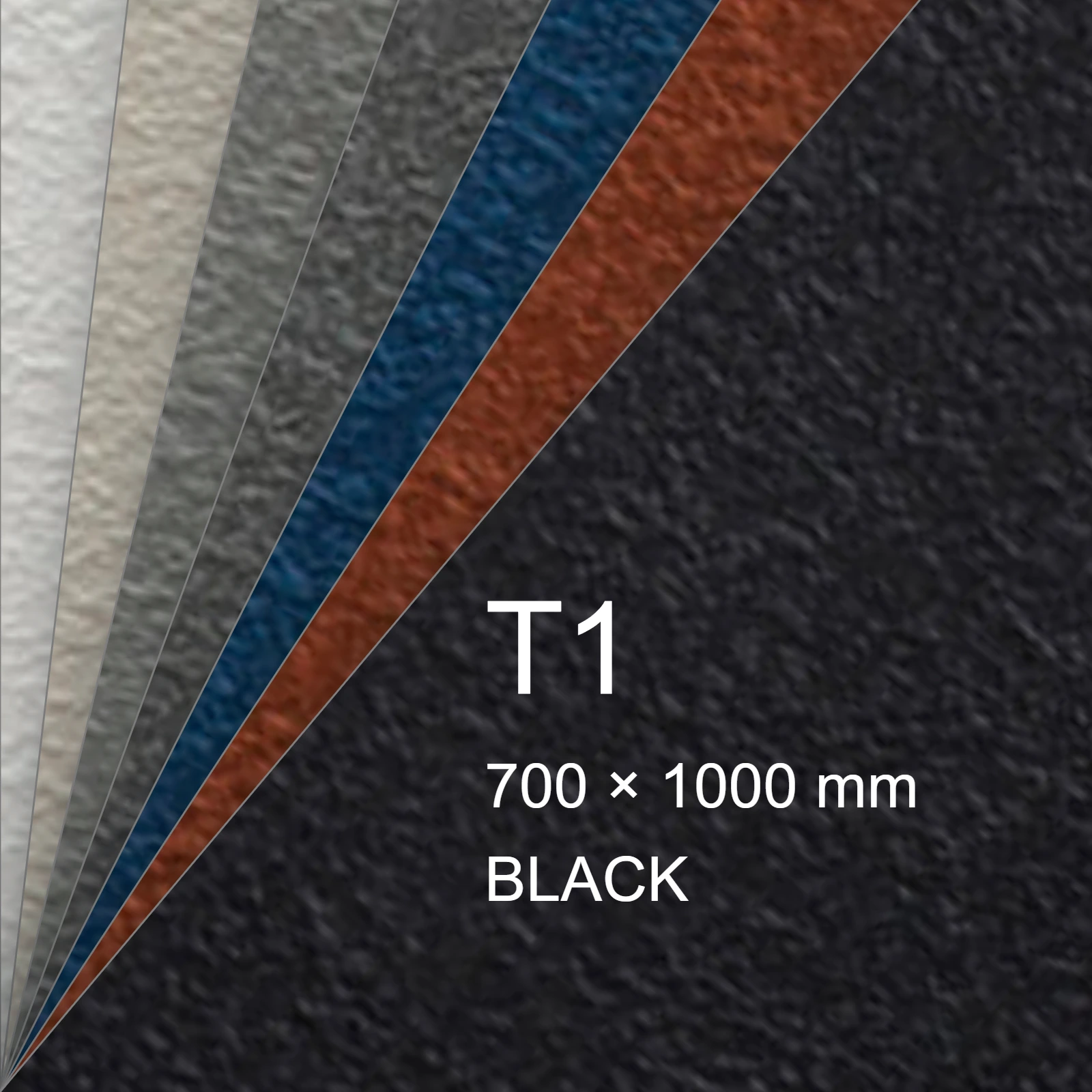 Cartoncino Favini, Tokyo, 120 g/m², T1, BLACK bra6609t1 - immagine aggiuntiva