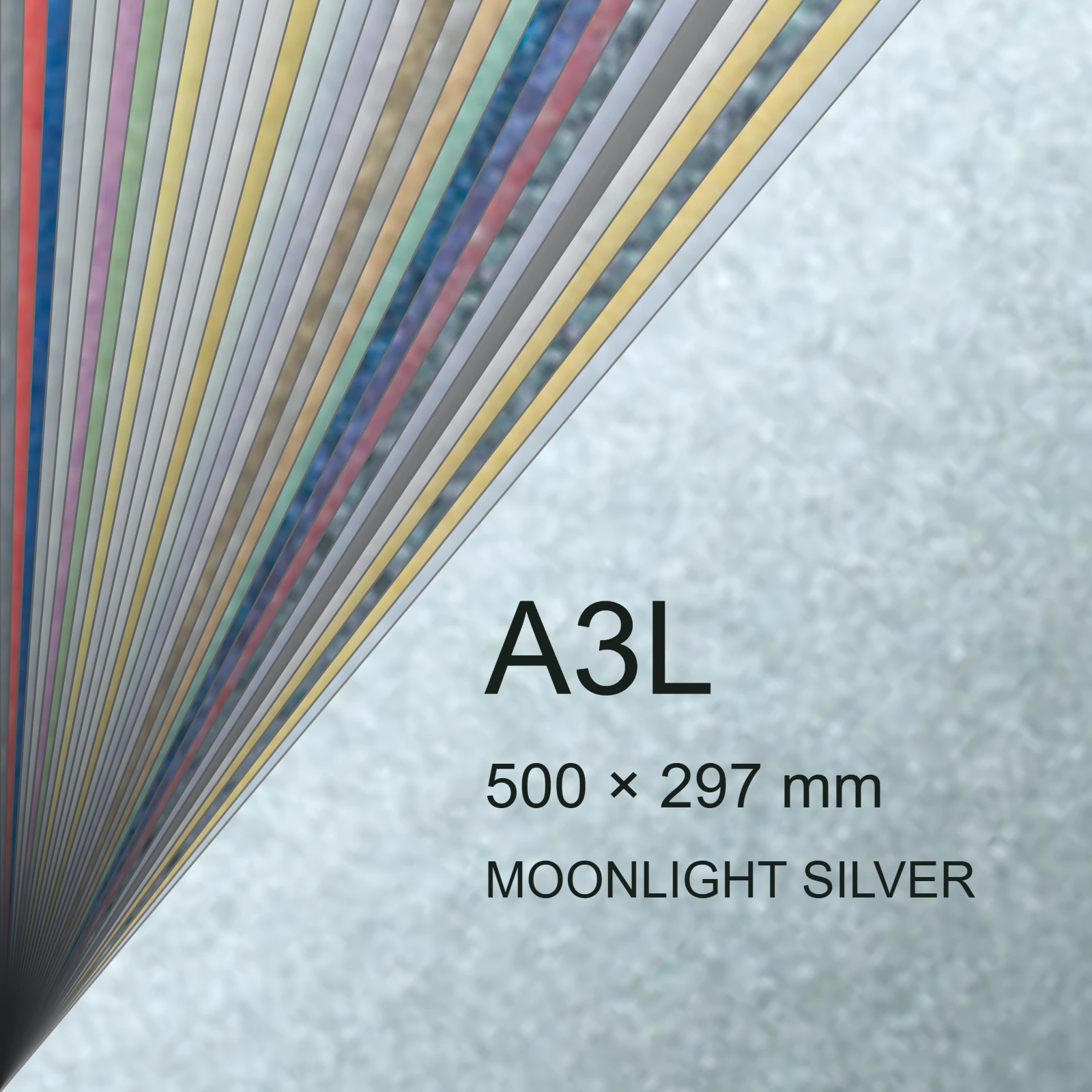 Cartoncino Favini, Majestic Classic, 290 g/m², A3L, MOONLIGHT SILVER bra754a3l - immagine aggiuntiva