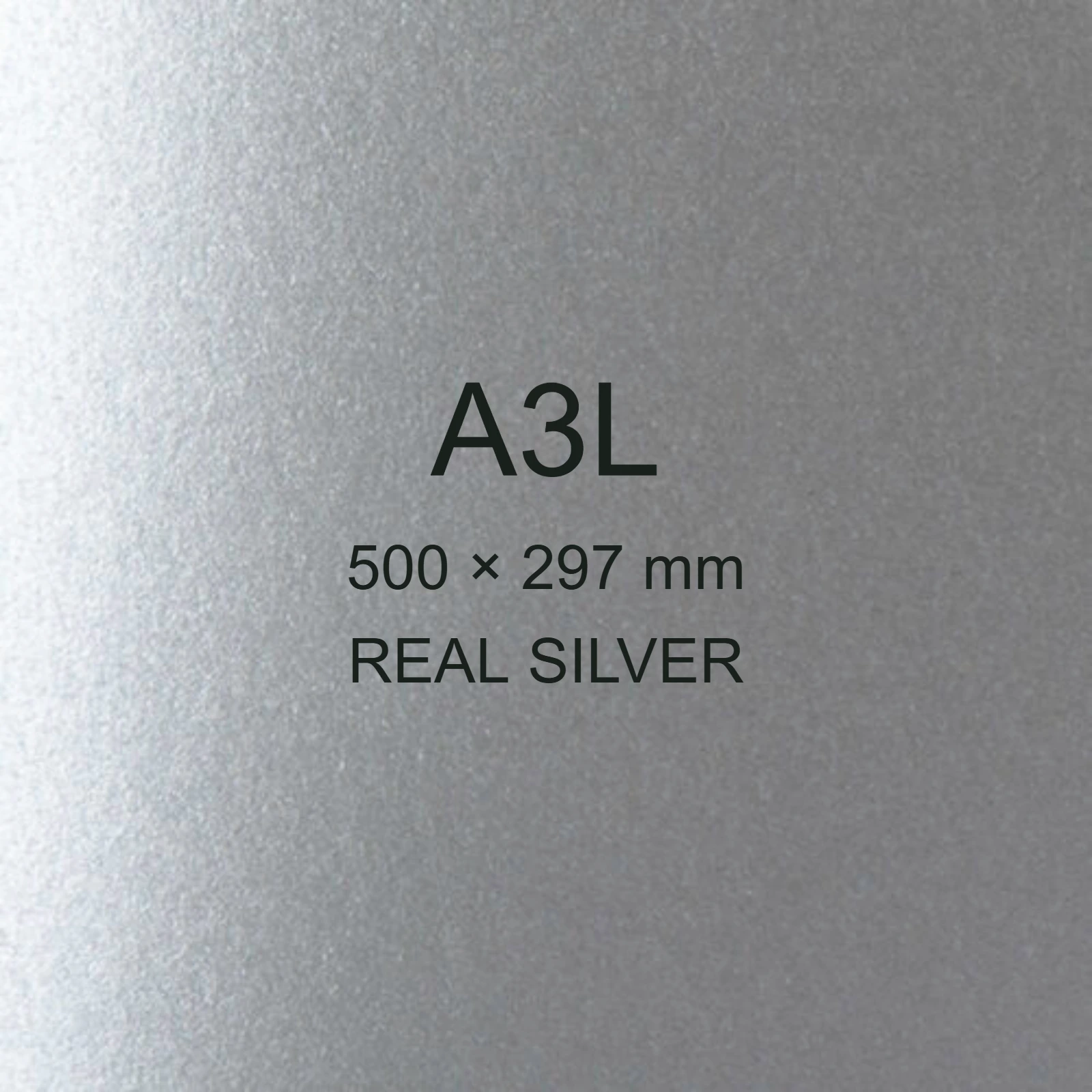 Cartoncino Favini, Majestic Luxus, 290 g/m², A3L, REAL SILVER bra606a3l - immagine aggiuntiva