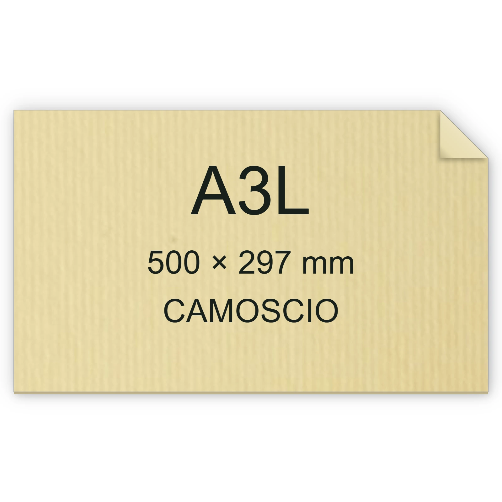 Cartoncino Favini, Twill, 240 g/m², A3L, CAMOSCIO bra692a3l