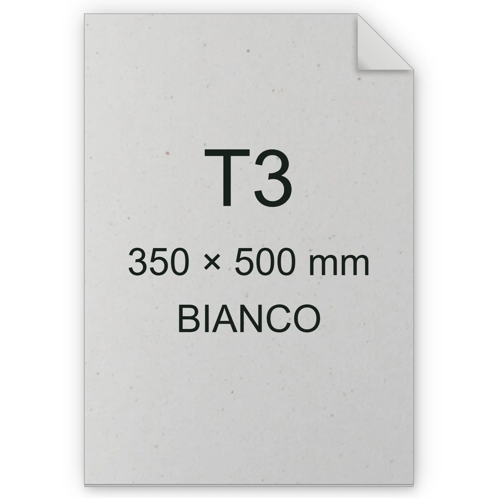 Cartoncino Favini, Shiro AlgaCarta, 300 g/m², T3, BIANCO BRA639t3
