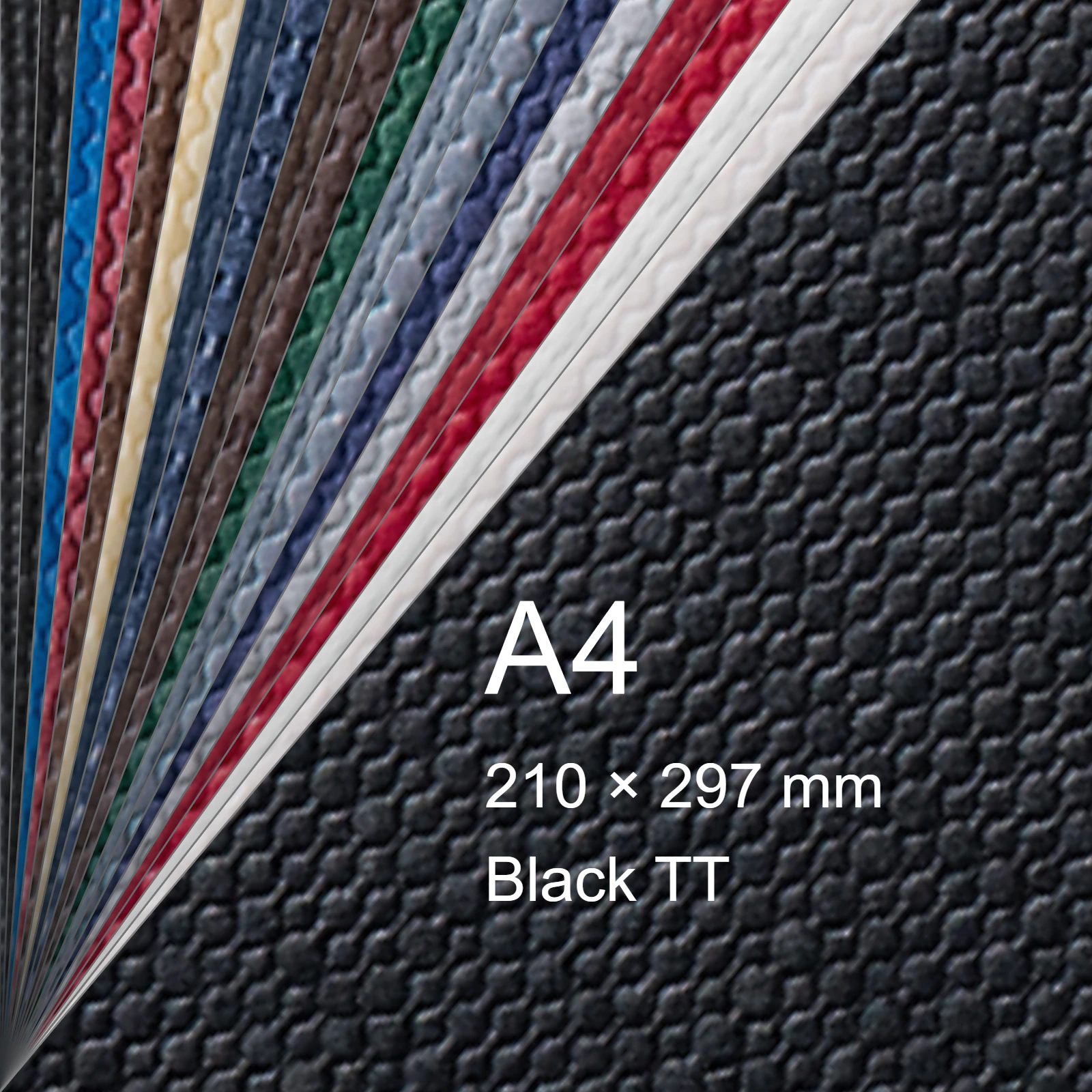 Cartoncino Favini, Classy Covers, 120 g/m², A4, BLACK TT bra6632 - immagine aggiuntiva