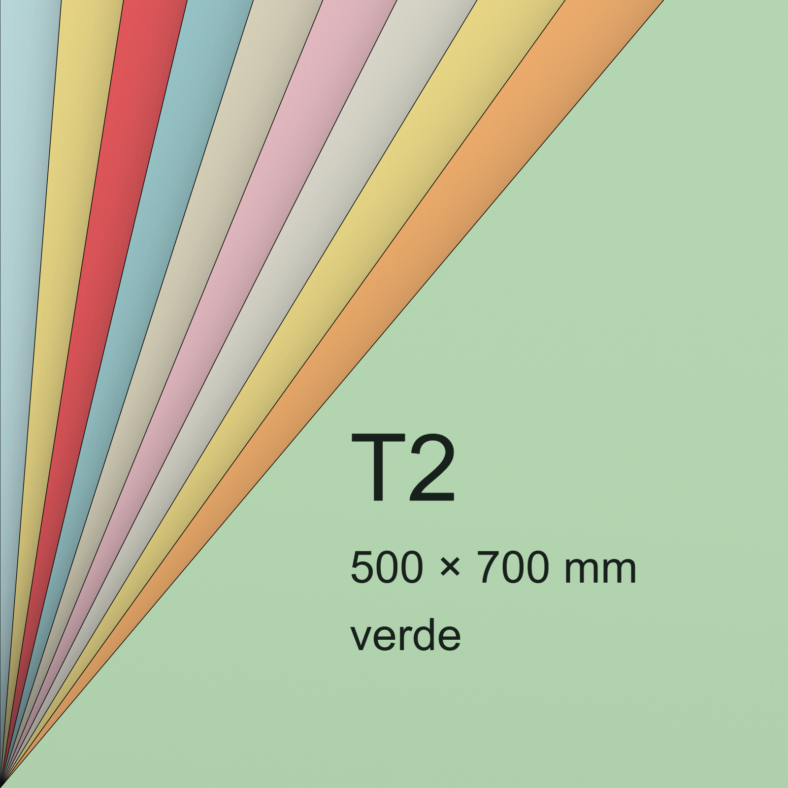 Cartoncino ManilaFormosa VERDE, t2, 140gr BRA537t2 - immagine aggiuntiva