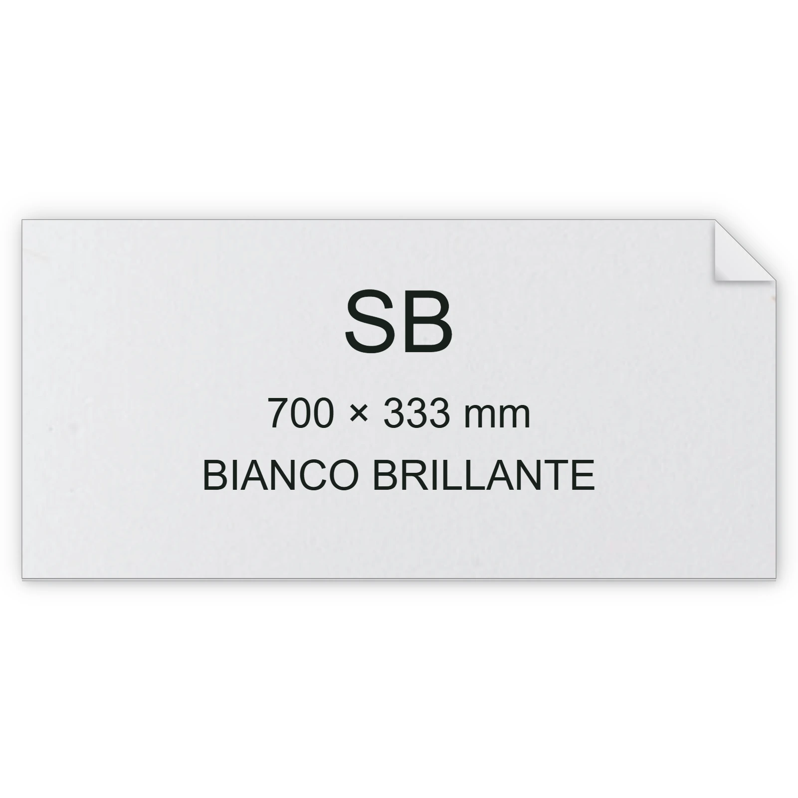 Cartoncino Favini, Shiro Echo, 140 g/m², SB, BIANCO BRILLANTE bra6579sb