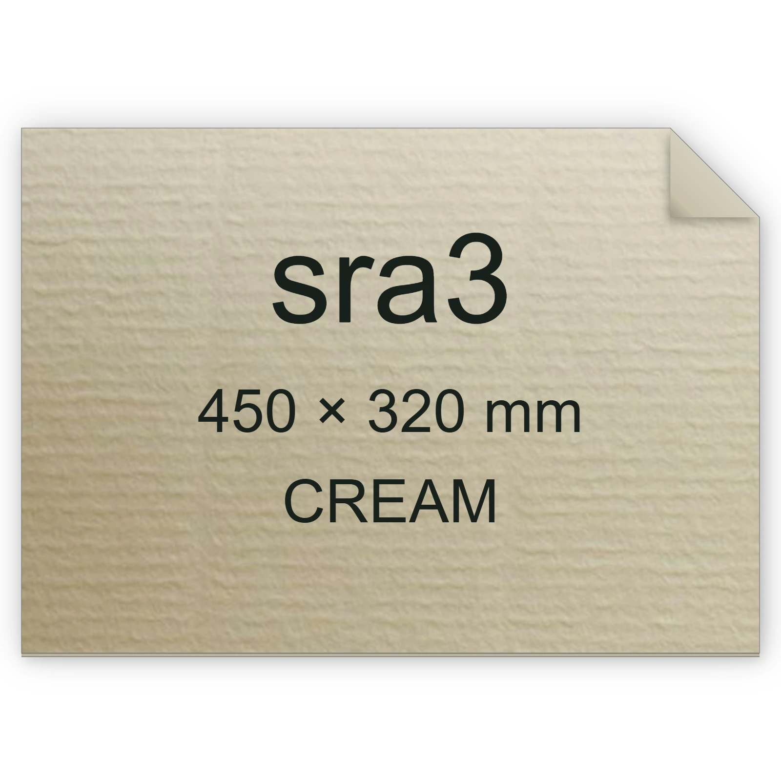 Cartoncino Favini, Contact Laid, 220 g/m², sra3, CREAM bra6600sra3