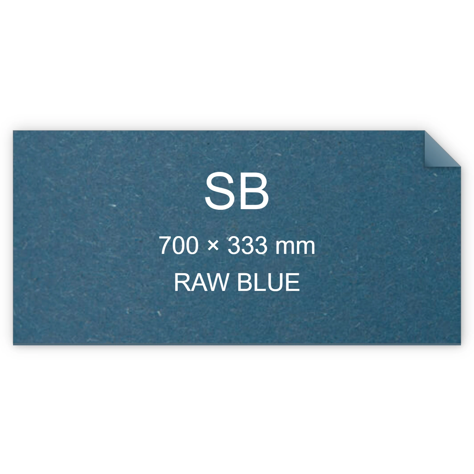 Cartoncino Favini, Shiro Echo Raw, 350 g/m², SB, RAW BLUE bra6668sb