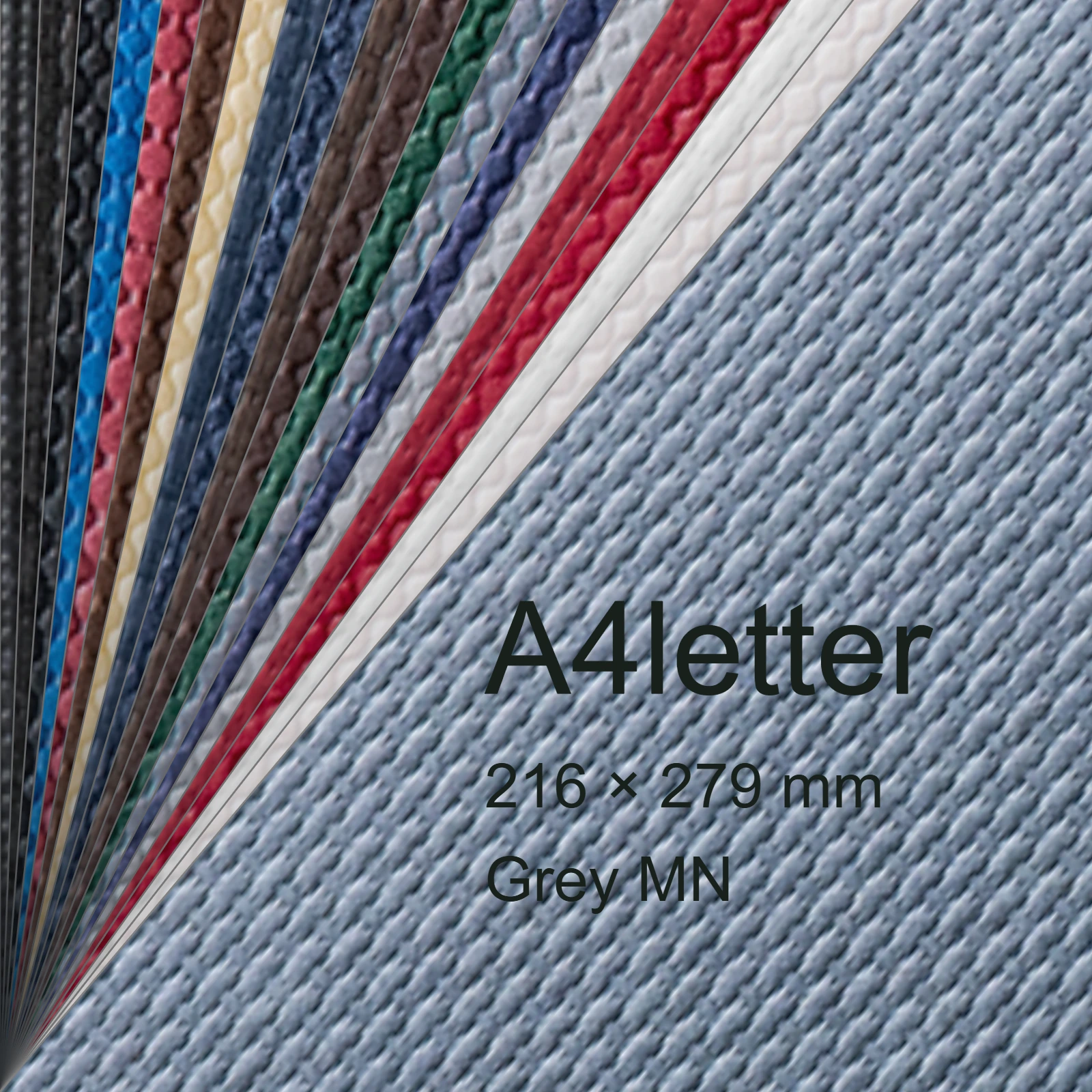 Cartoncino Favini, Classy Covers, 120 g/m², A4letter, GREY MN bra6621a4letter - immagine aggiuntiva