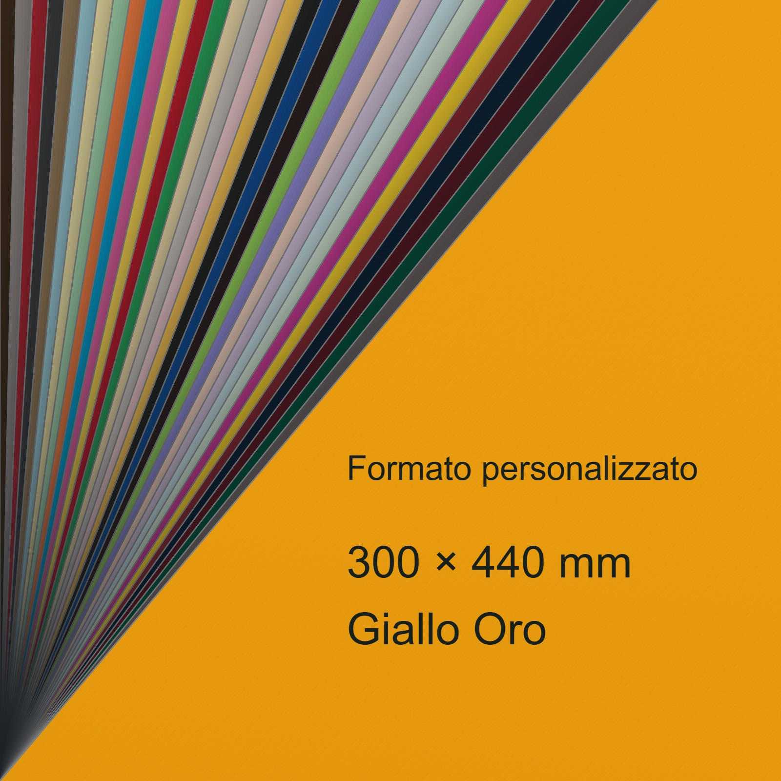 Cartoncino Favini, Burano, 140 g/m², 300x440 mm, GIALLO ORO 52 bra266A3+ - immagine aggiuntiva