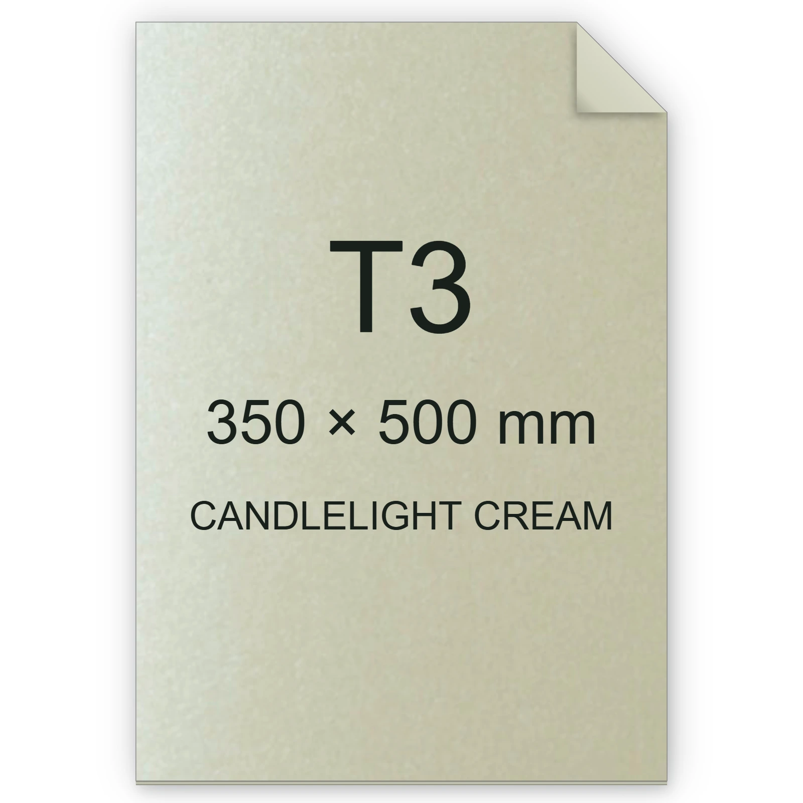 Cartoncino Favini, Majestic Classic, 290 g/m², T3, CANDLELIGHT CREAM bra750t3