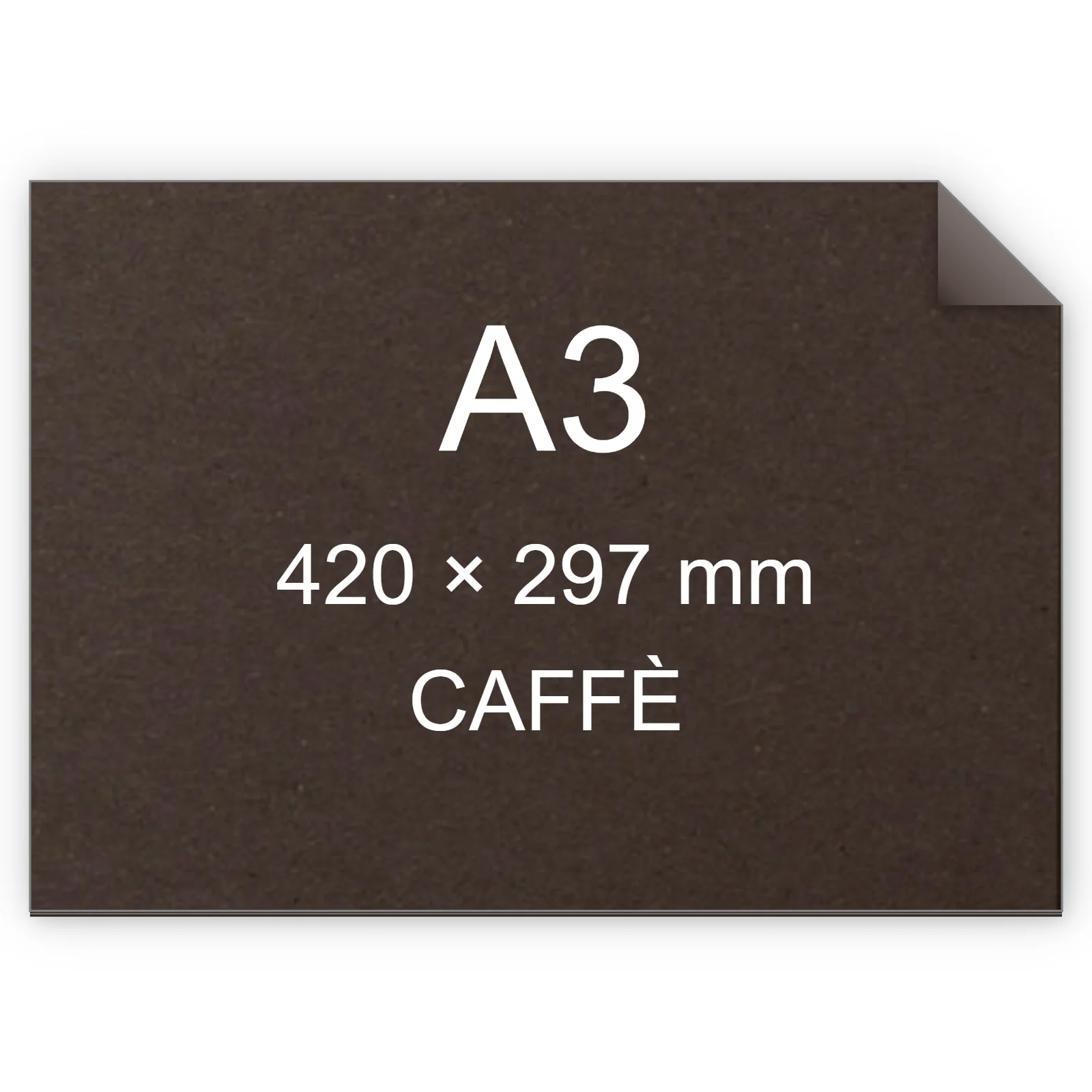 Cartoncino Favini, Crush, 250 g/m², A3, CAFFÈ bra6720a3