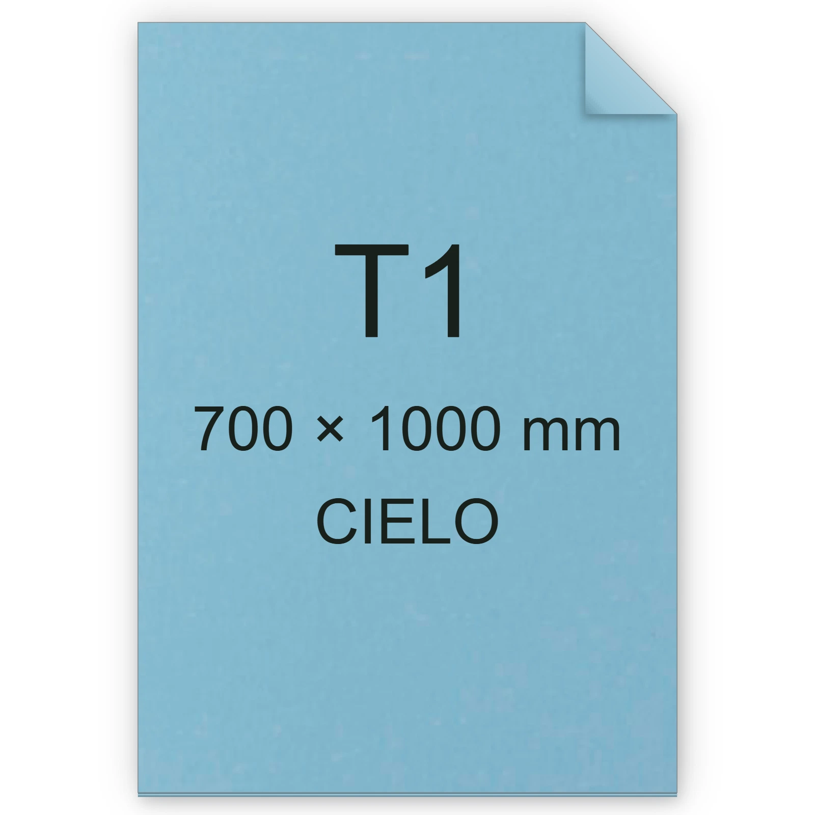 Cartoncino Favini, Bindakote Monolucido Colori Forti, 250 g/m², T1, CIELO 05 bra922T1
