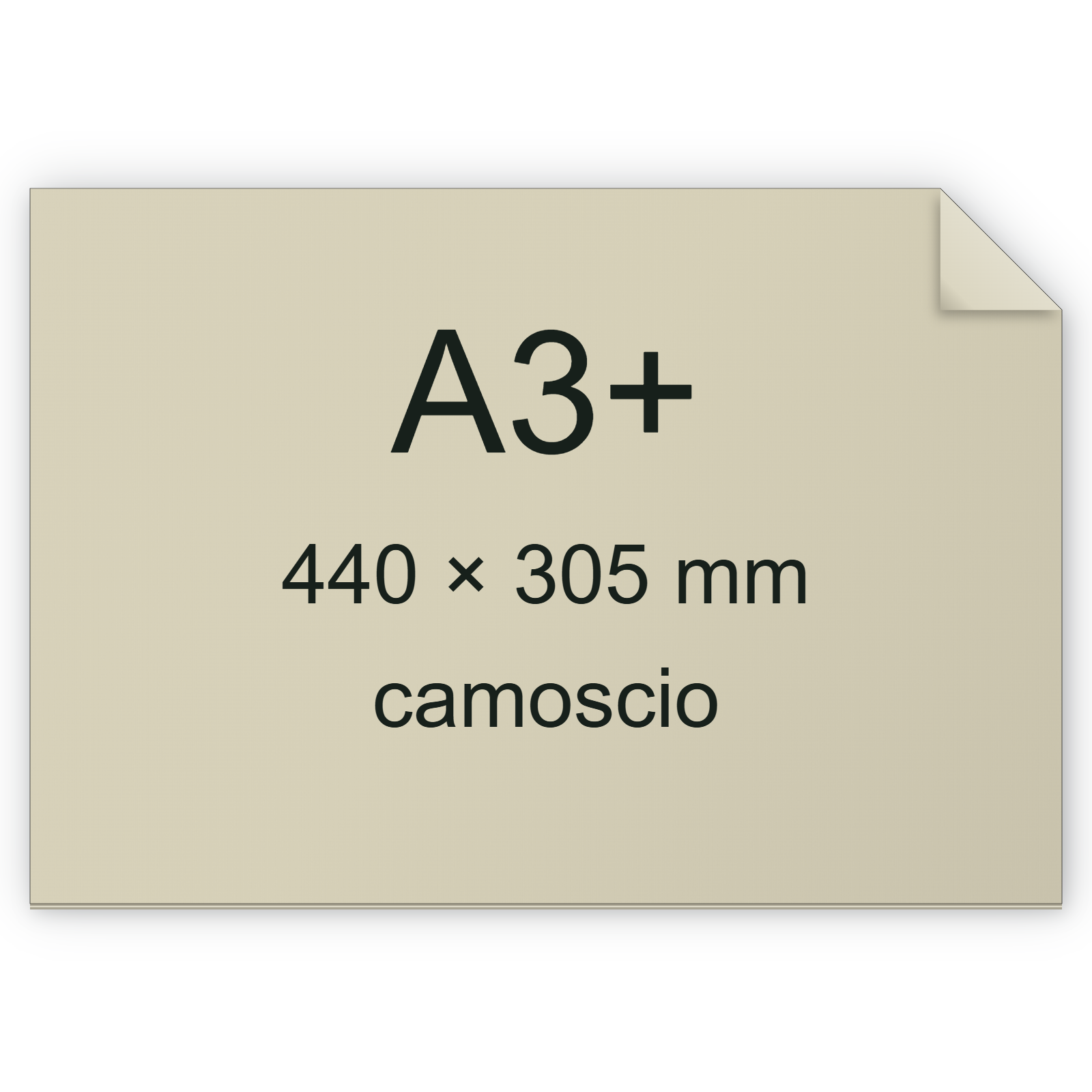 Cartoncino ManilaFormosa CAMOSCIO, a3+, 140gr BRA527a3+