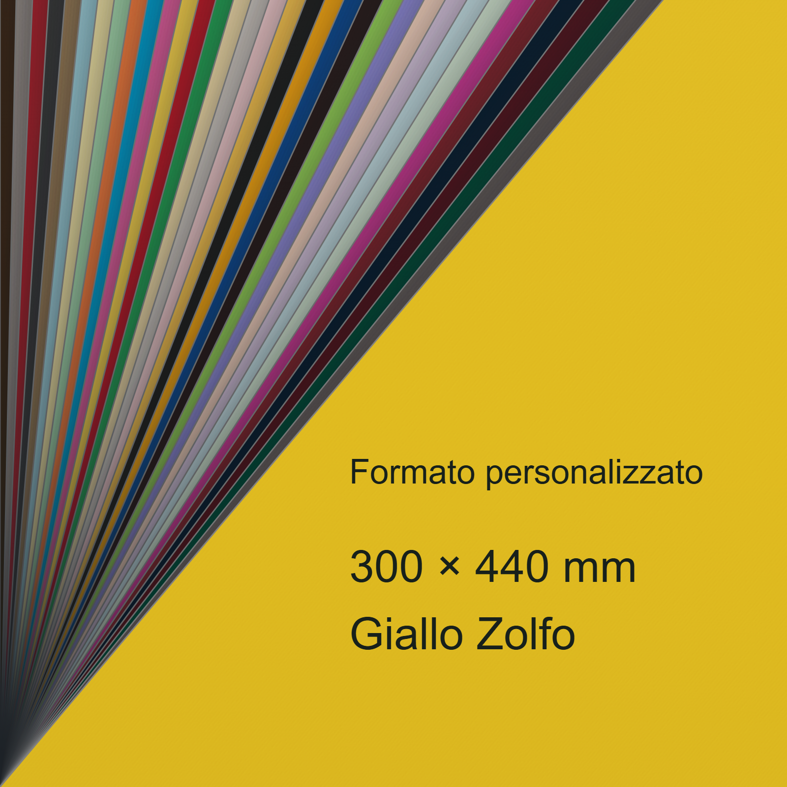 Cartoncino Favini, Burano, 140 g/m², 300x440 mm, GIALLO ZOLFO 51 bra849A3+ - immagine aggiuntiva