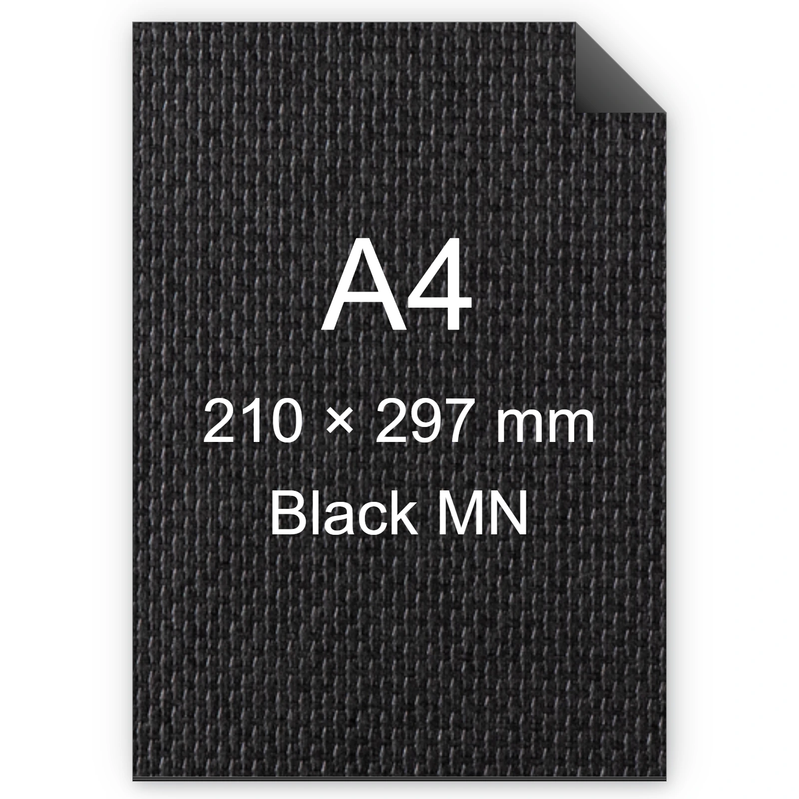 Cartoncino Favini, Classy Covers, 120 g/m², A4, BLACK MN bra6634