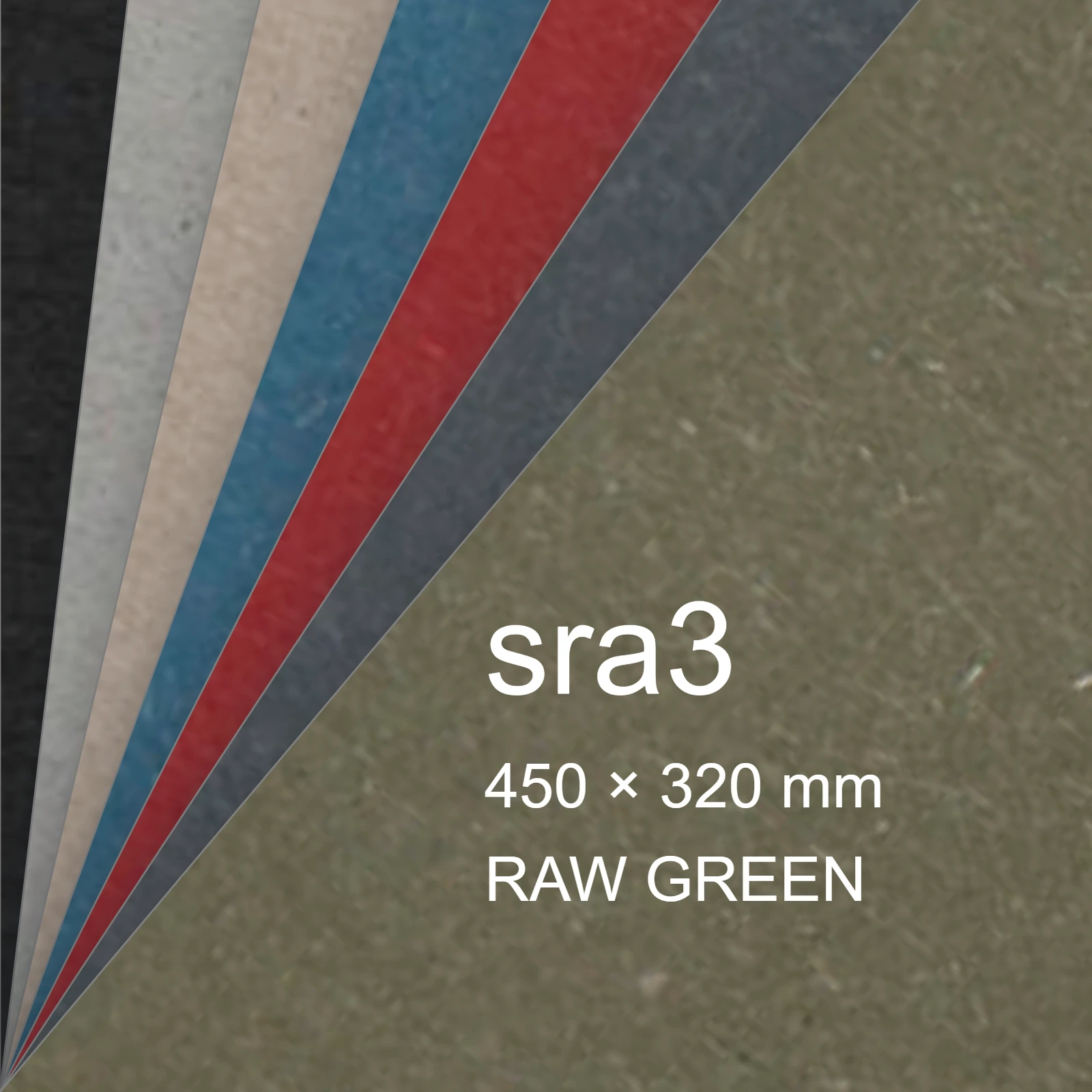 Cartoncino Favini, Shiro Echo Raw, 350 g/m², sra3, RAW GREEN bra6665sra3 - immagine aggiuntiva