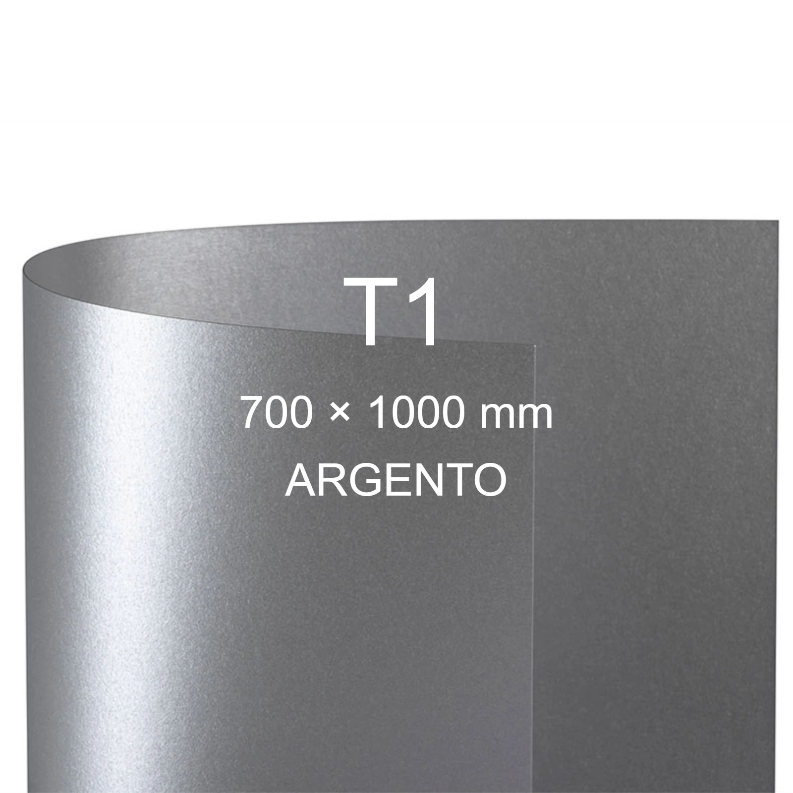 Cartoncino Favini, Metallica, 290 g/m², T1, ARGENTO FAVA32I111 - immagine aggiuntiva