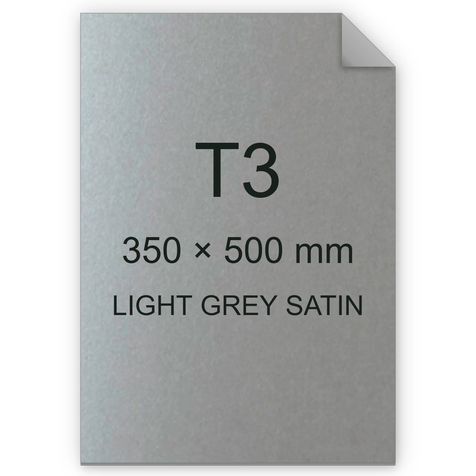 Cartoncino Favini, Majestic Satin, 290 g/m², T3, LIGHT GREY SATIN bra980t3