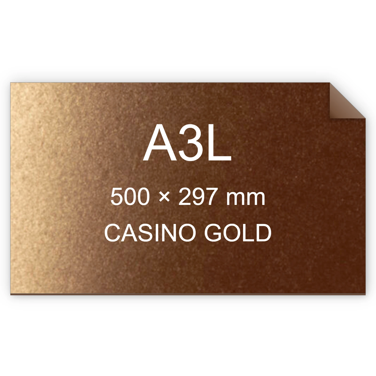 Cartoncino Favini, Majestic Classic, 290 g/m², A3L, CASINO GOLD bra759a3l