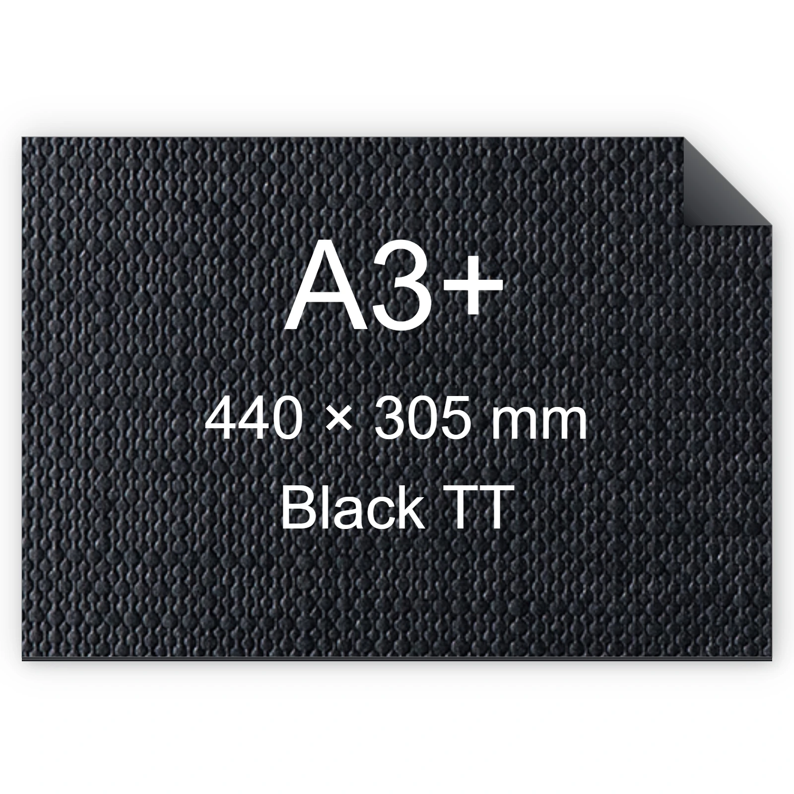 Cartoncino Favini, Classy Covers, 120 g/m², A3+, BLACK TT bra6632a3+