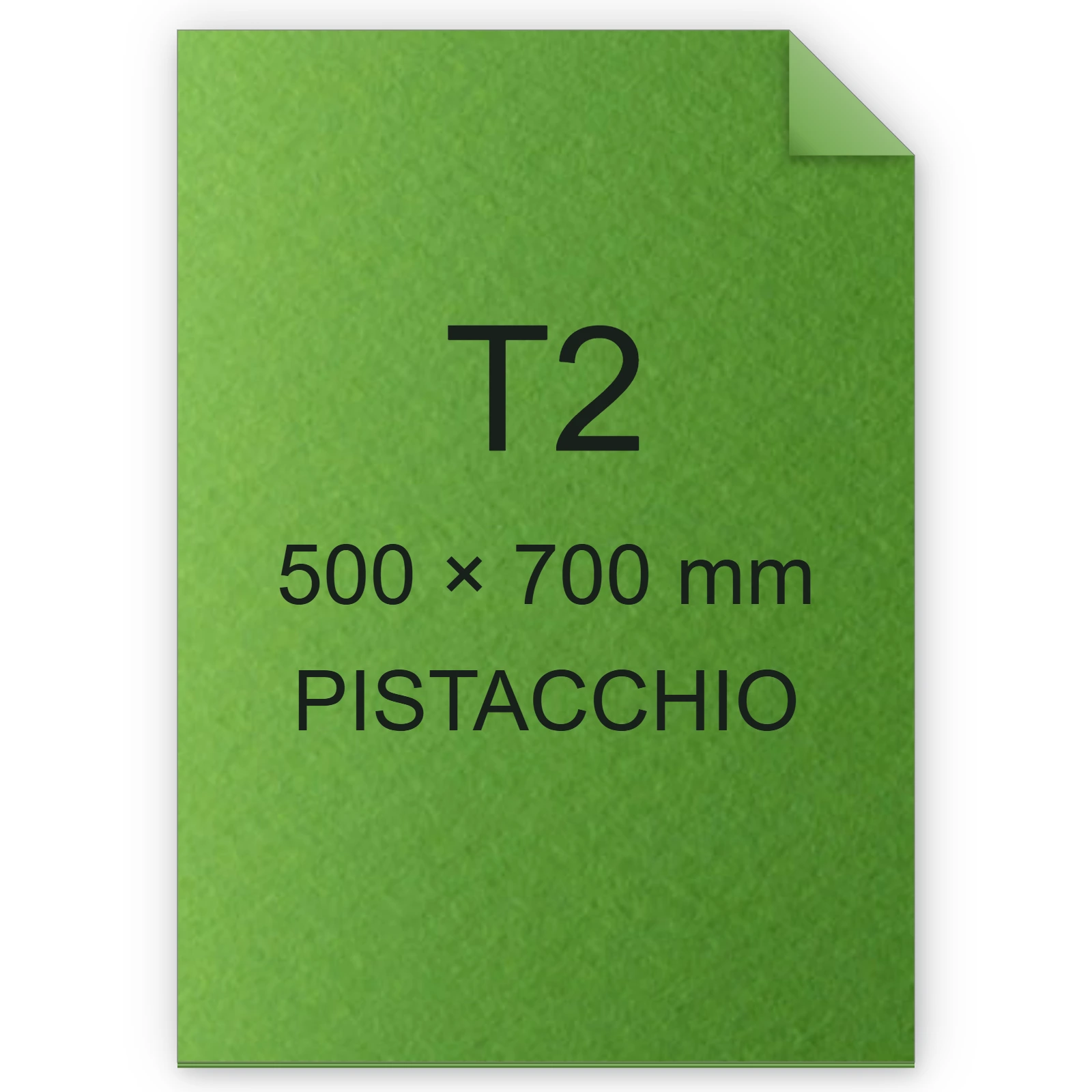 Cartoncino Favini, Prisma Color Sigillo Monoruvido, 220 g/m², T2, PISTACCHIO 18 FAVA33P012