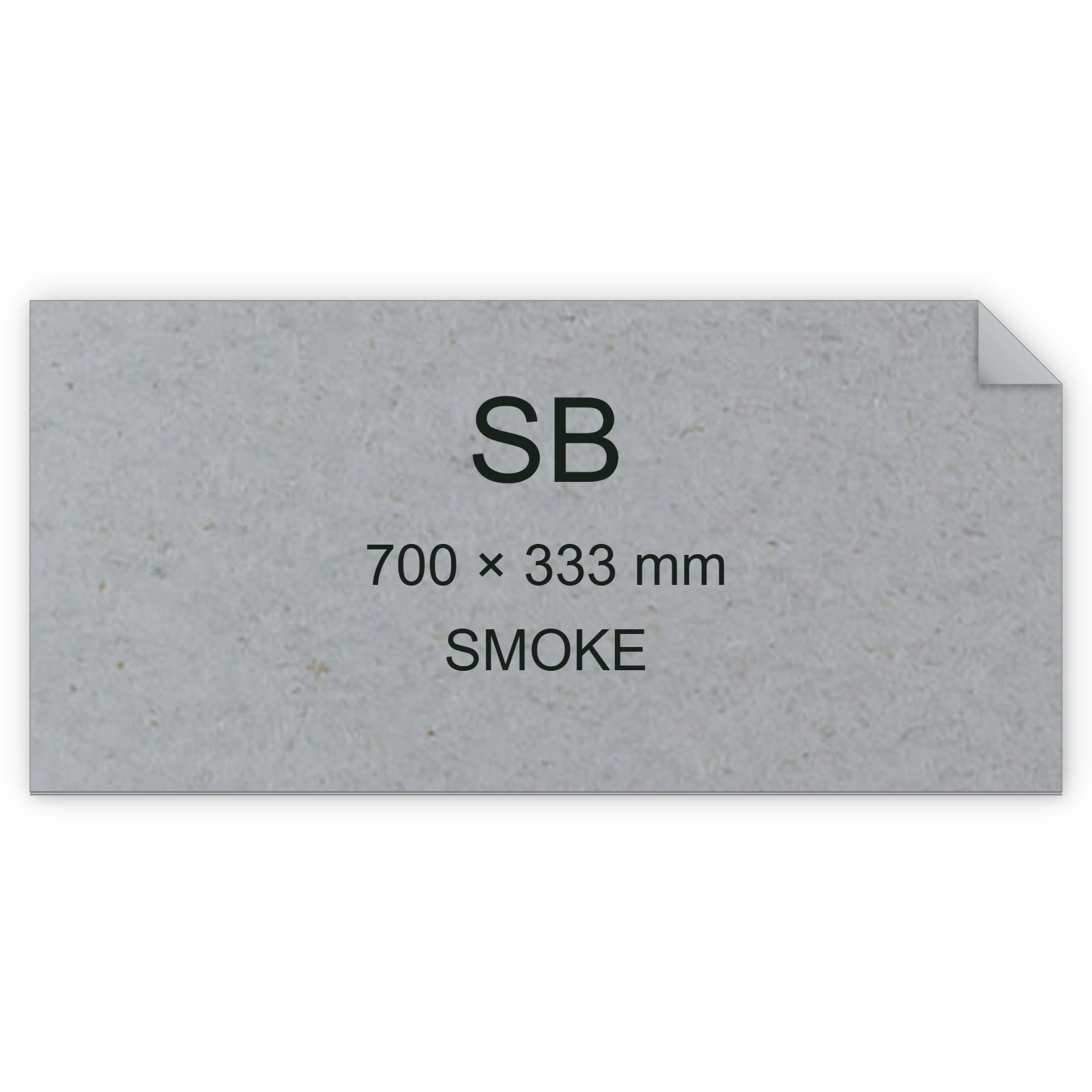 Cartoncino Favini, Remake, 120 g/m², SB, SMOKE BRA107SB