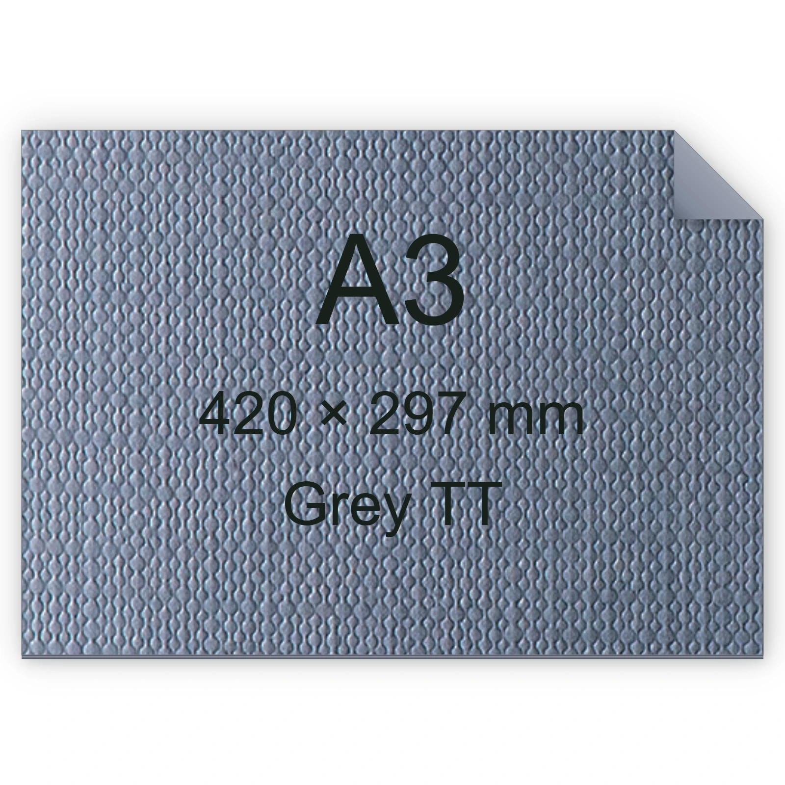 Cartoncino Favini, Classy Covers, 120 g/m², A3, GREY TT bra6620a3