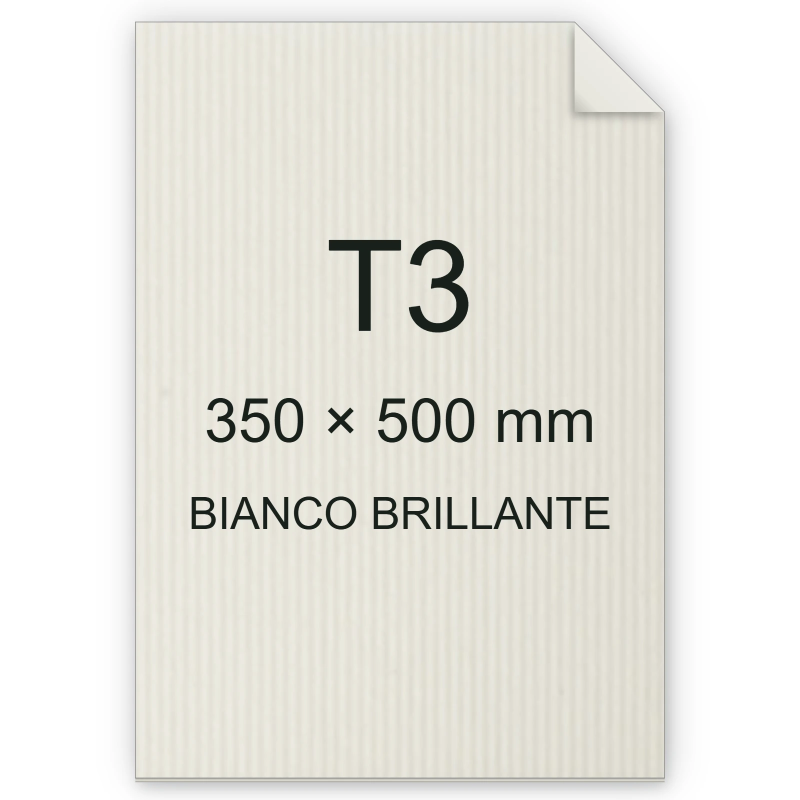 Cartoncino Favini, Twill, 240 g/m², T3, BIANCO BRILLANTE bra689t3