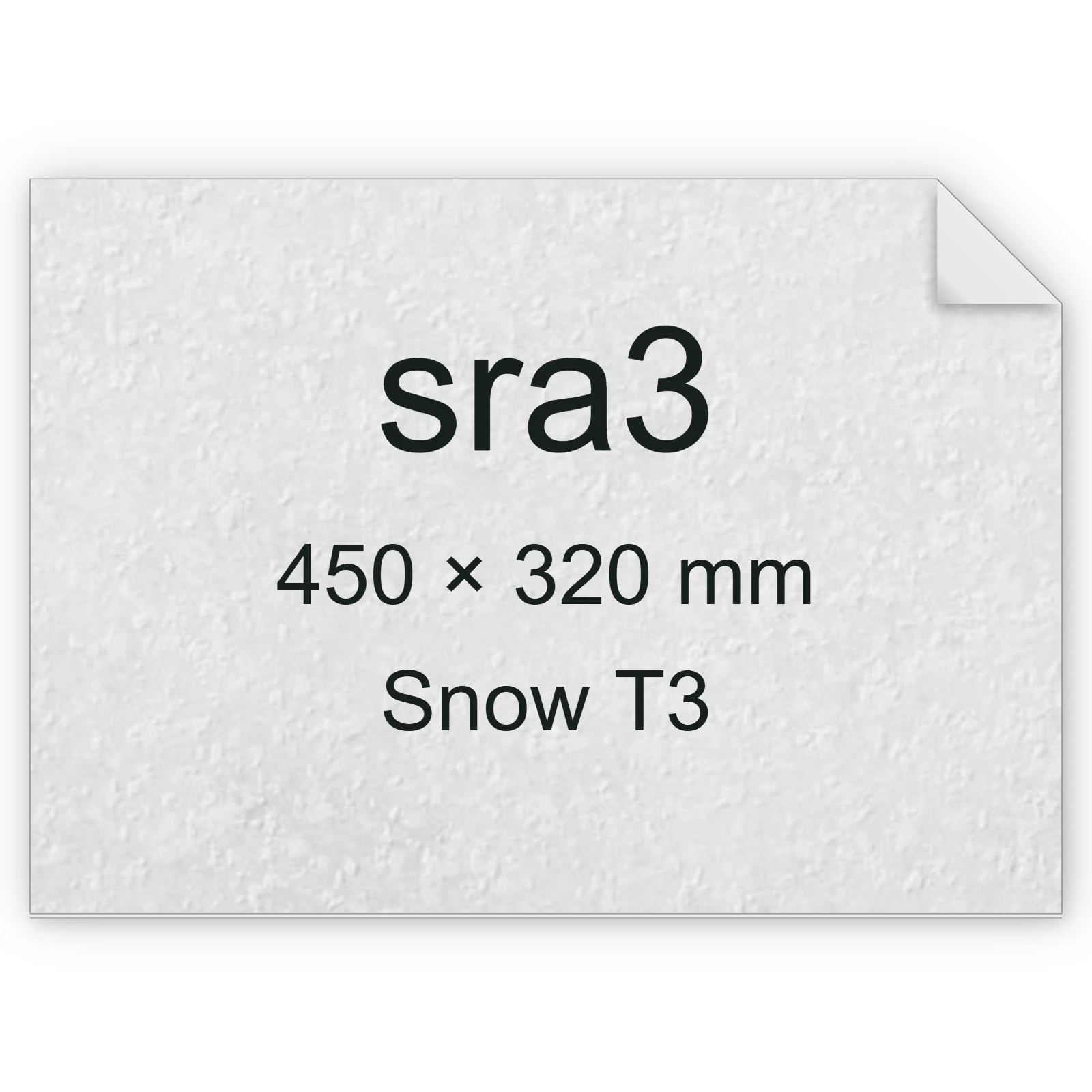 Carta Favini, Classy Covers, 115 g/m², sra3, SNOW T3 bra6640sra3