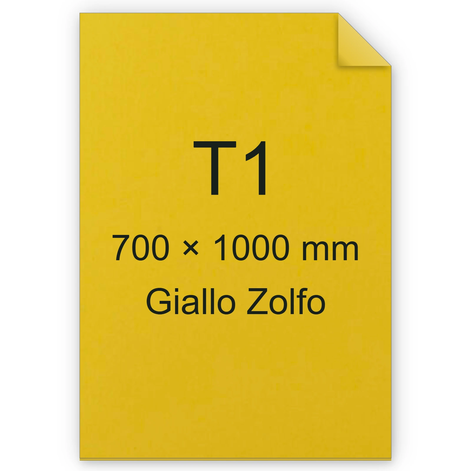 Cartoncino Favini, Burano, 140 g/m², T1, GIALLO ZOLFO 51 bra849T1