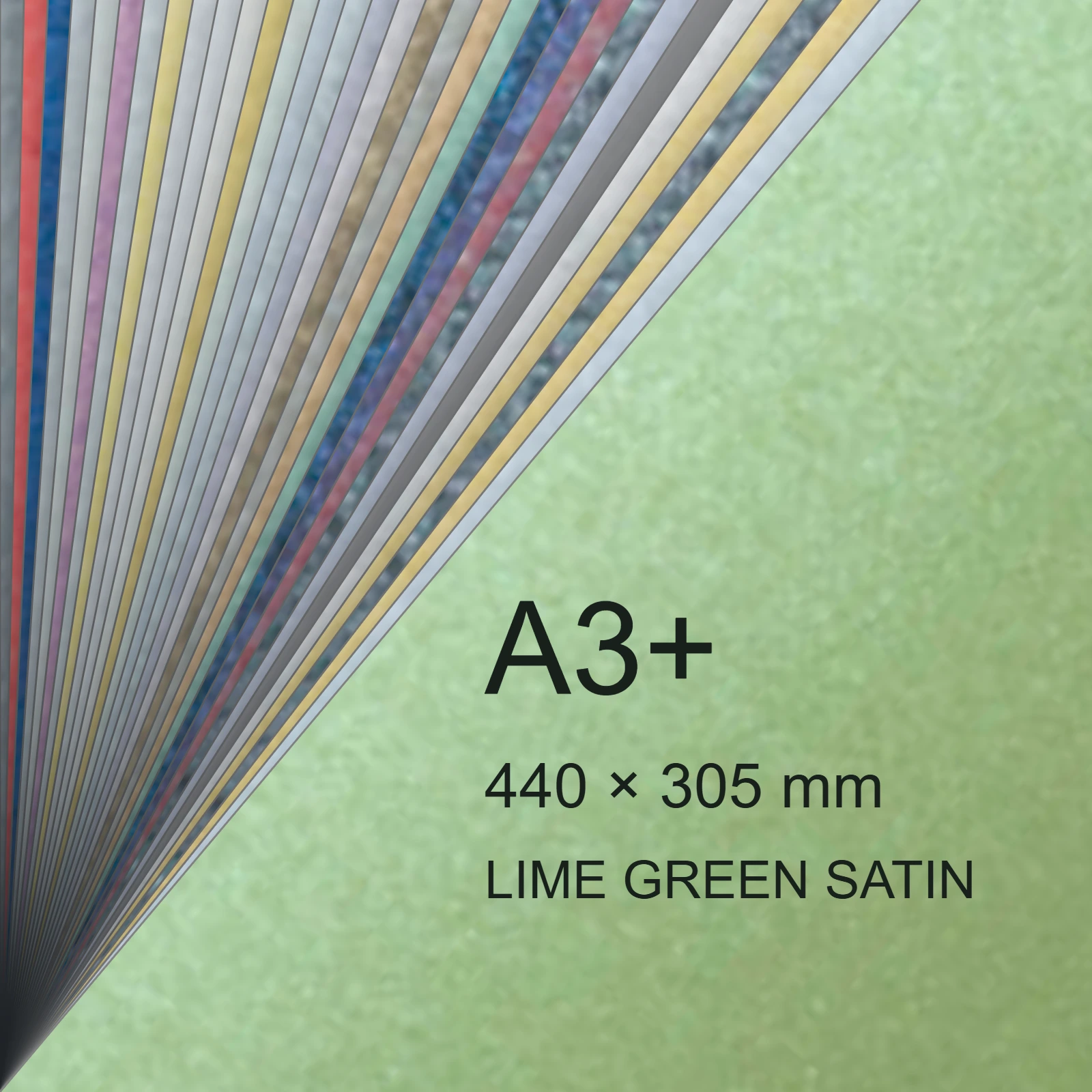 Cartoncino Favini, Majestic Satin, 290 g/m², A3+, LIME GREEN SATIN bra981a3+ - immagine aggiuntiva
