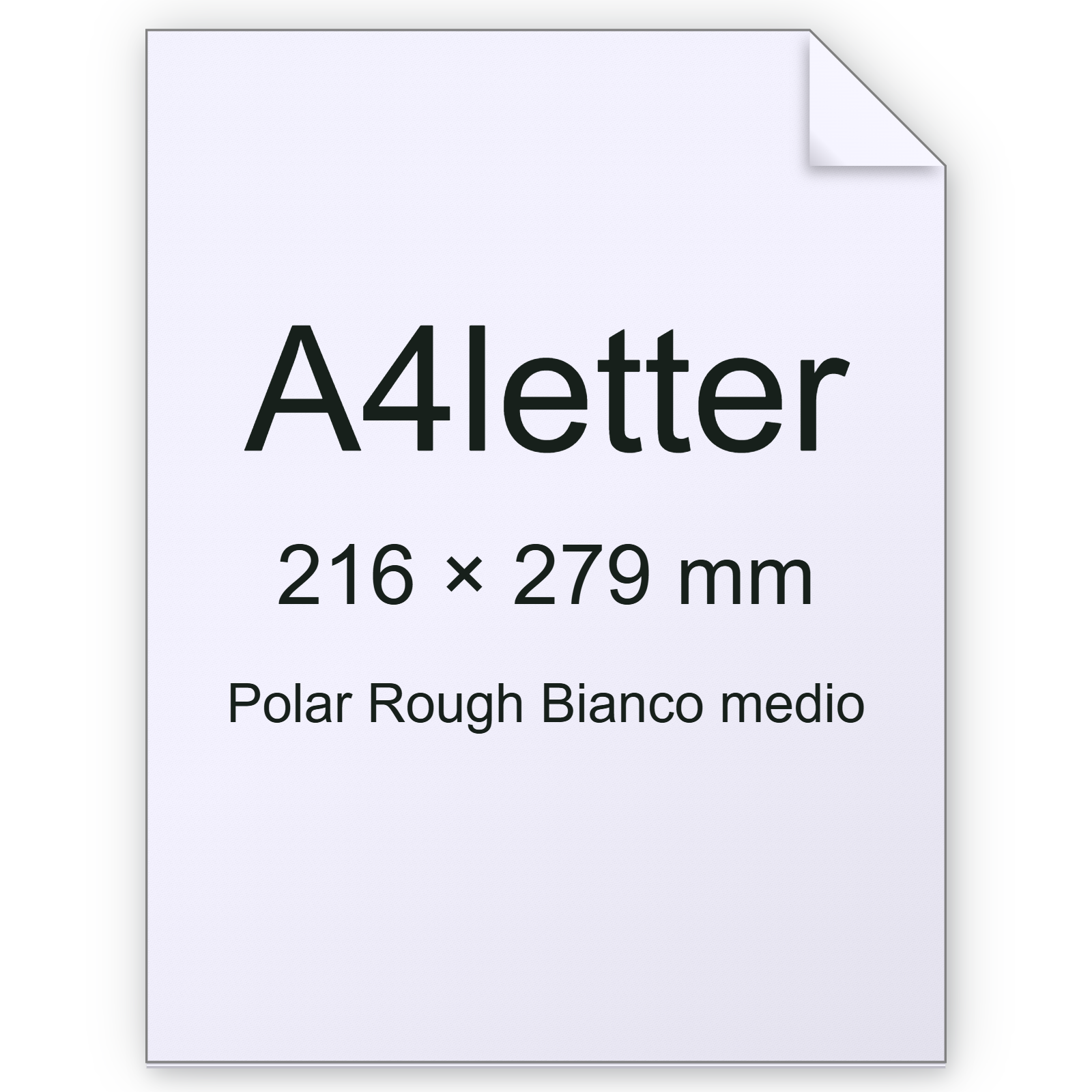 Carta Polar Rough, Munken, Bianco, 100gr, a4letter bra2574a4letter