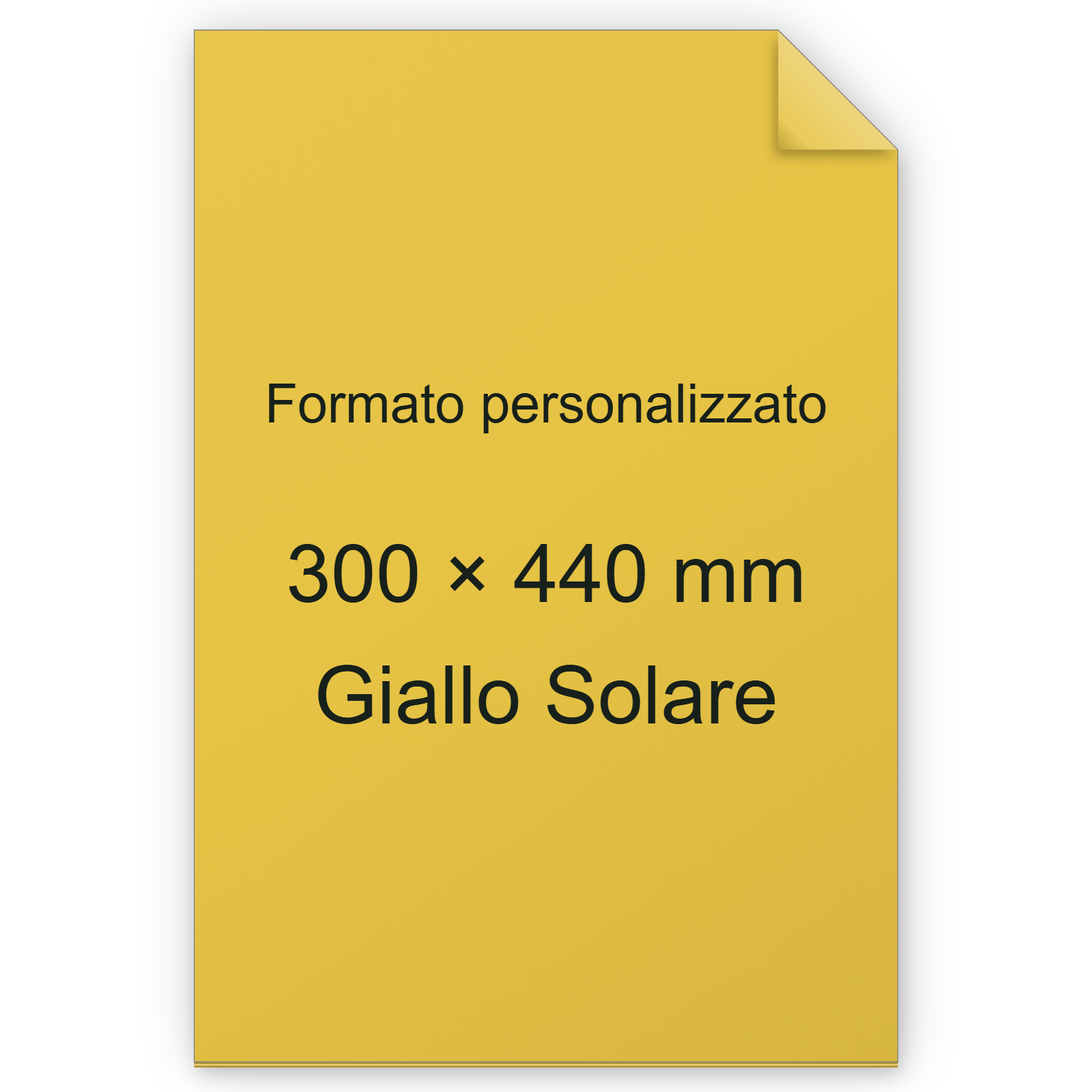 Cartoncino Favini, Burano, 140 g/m², 300x440 mm, GIALLO SOLARE 53 bra587A3+