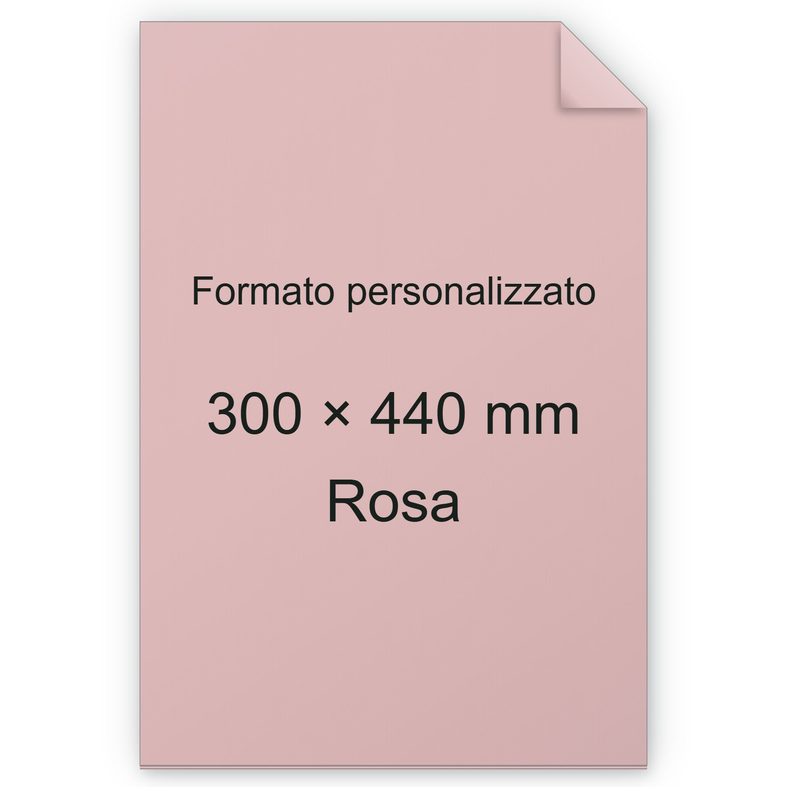 Cartoncino Favini, Burano, 120 g/m², 300x440 mm, ROSA 10 bra796A3+